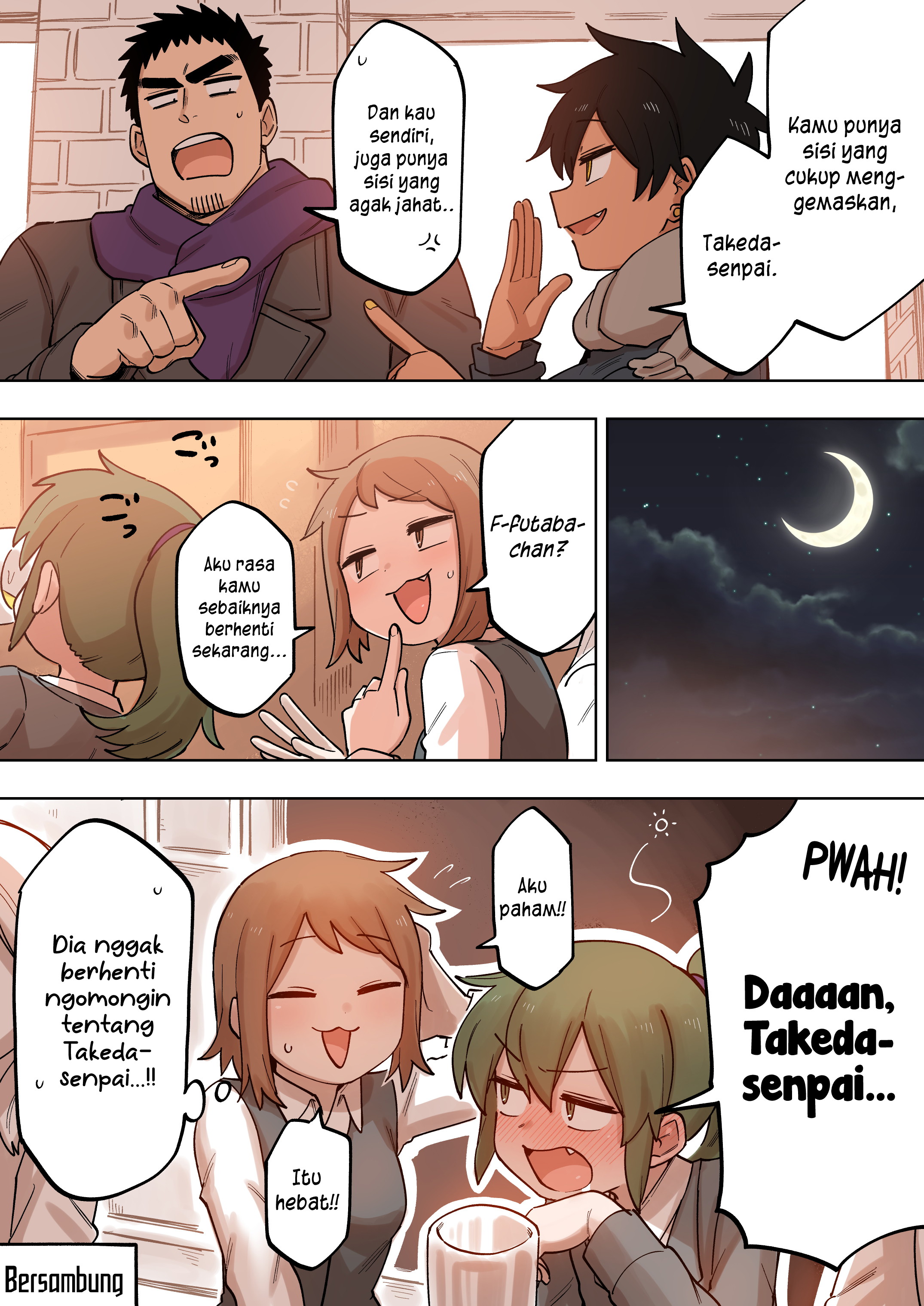 Senpai ga Uzai Kouhai no Hanashi Chapter 131 - halaman 4