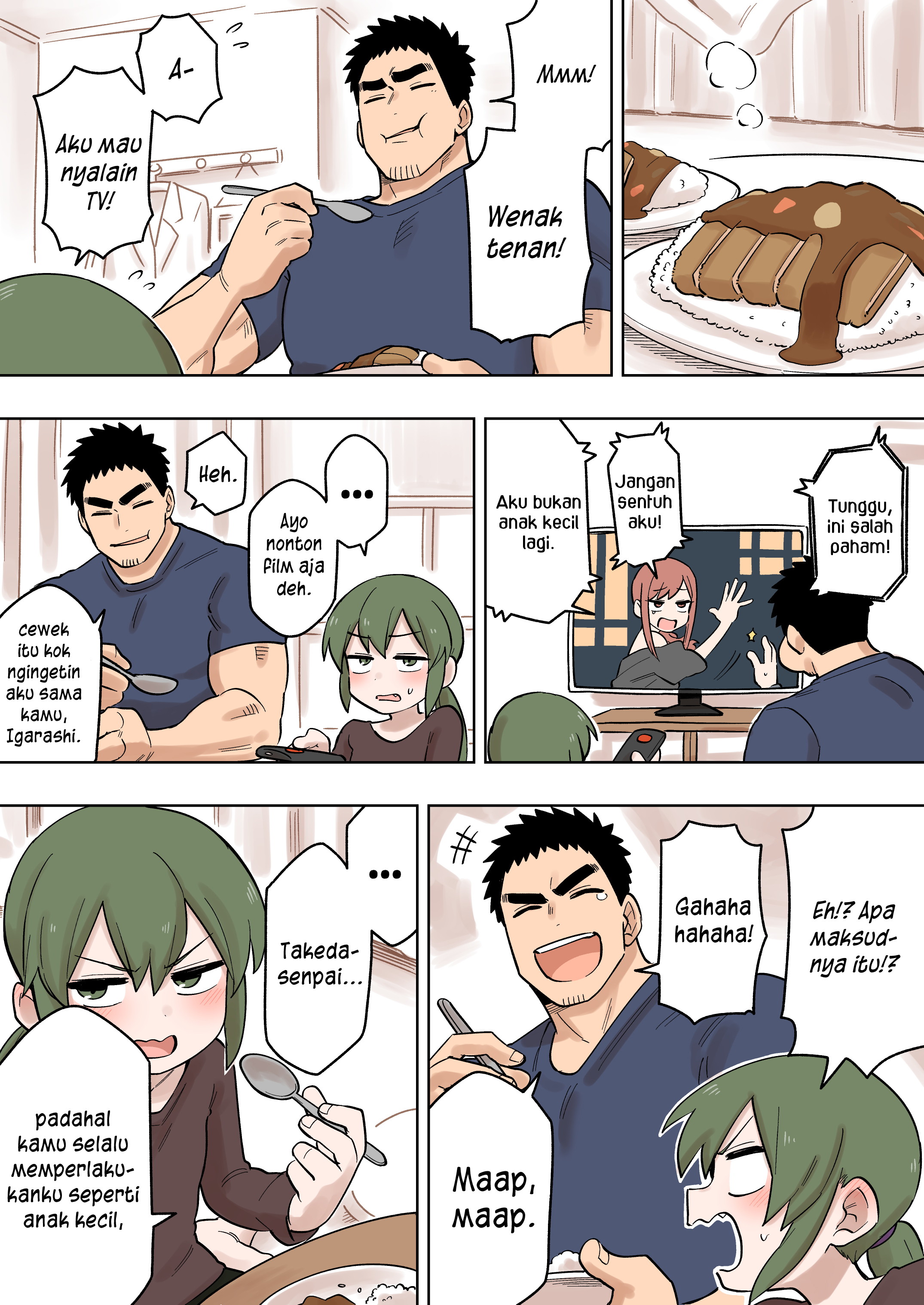 Senpai ga Uzai Kouhai no Hanashi Chapter 137 - halaman 2