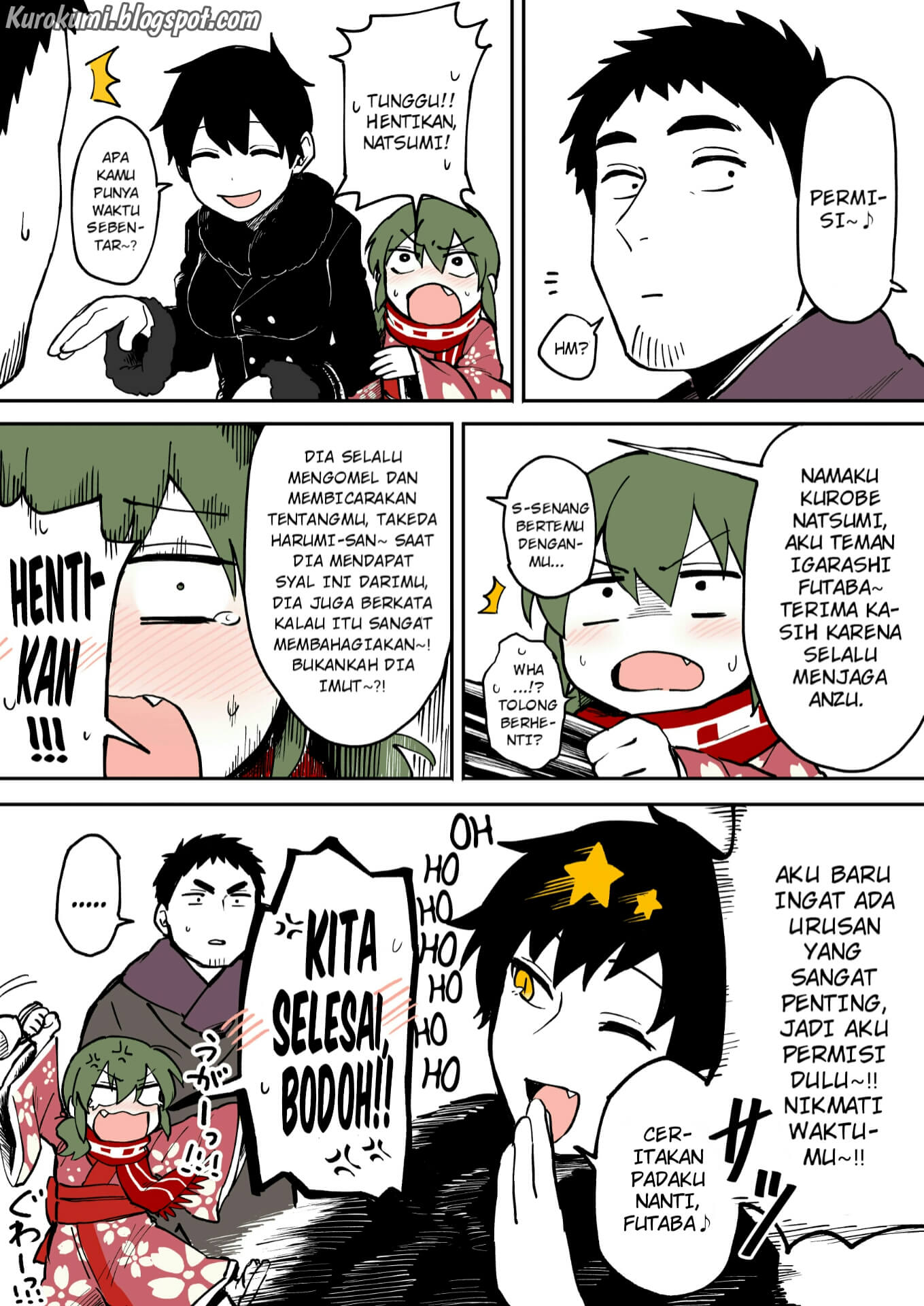 Senpai ga Uzai Kouhai no Hanashi Chapter 15 - halaman 3