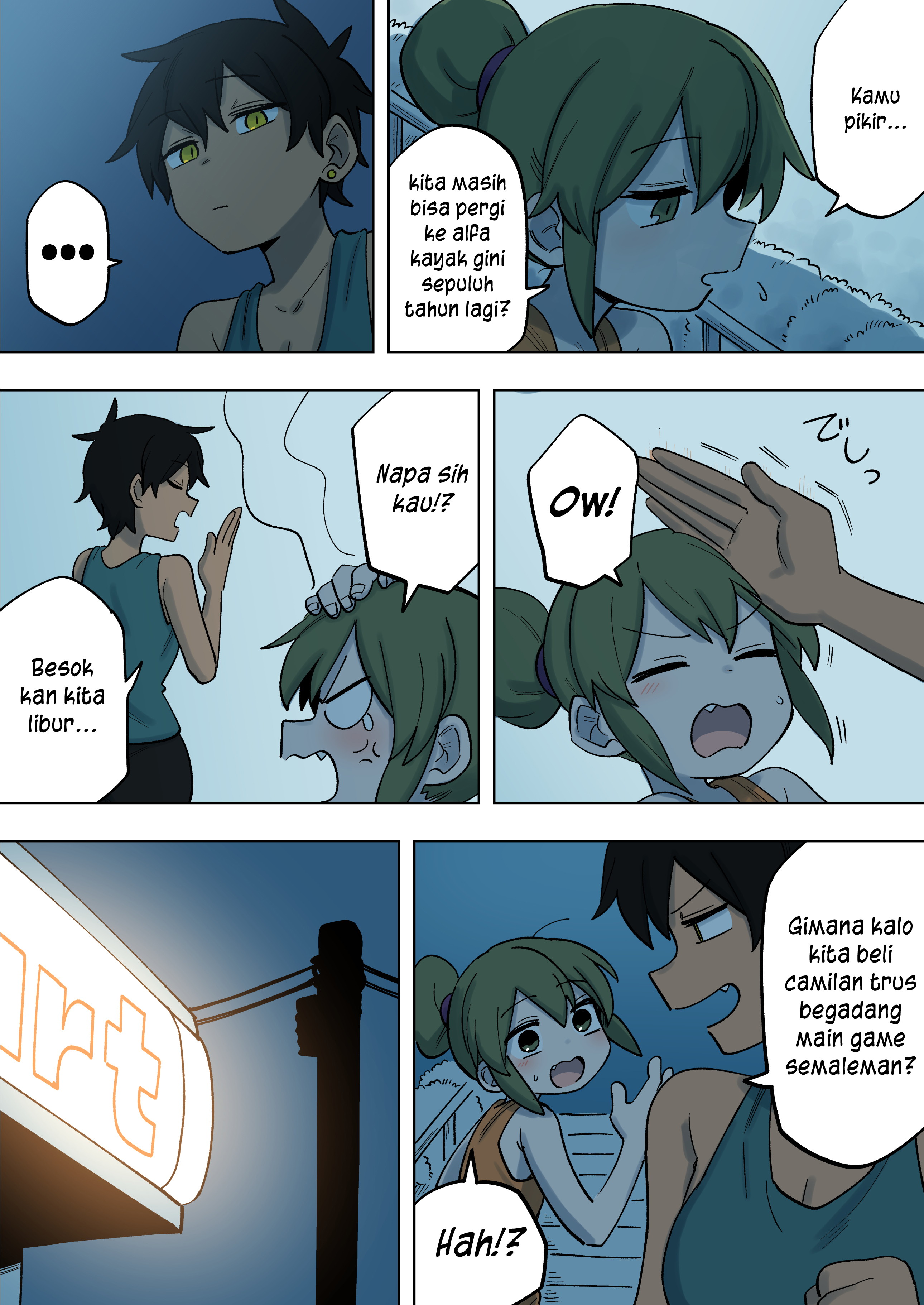 Senpai ga Uzai Kouhai no Hanashi Chapter 154.5 - halaman 3