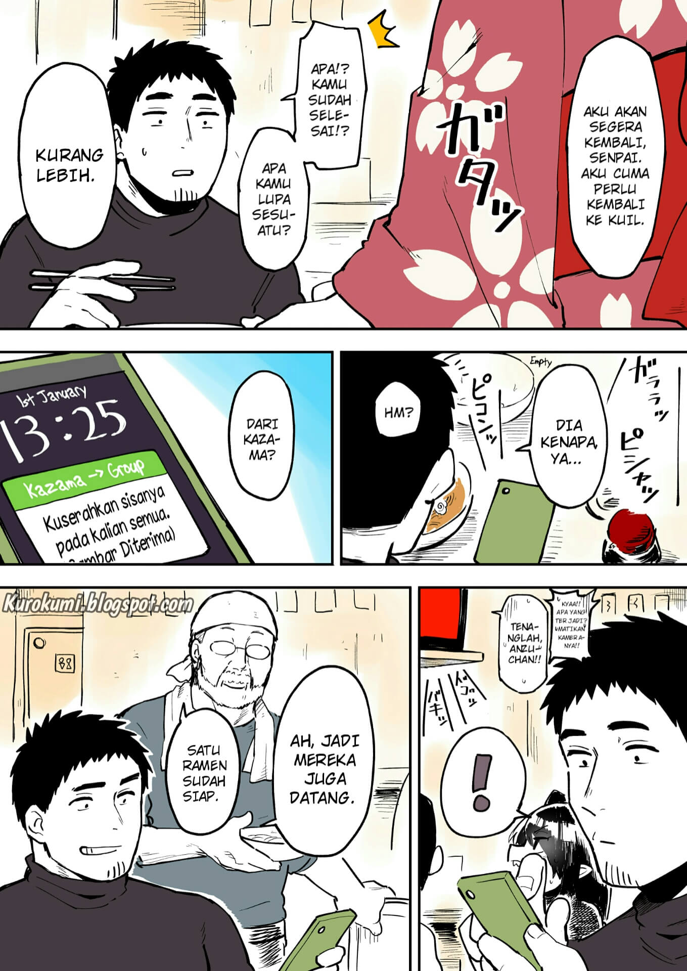 Senpai ga Uzai Kouhai no Hanashi Chapter 16 - halaman 4