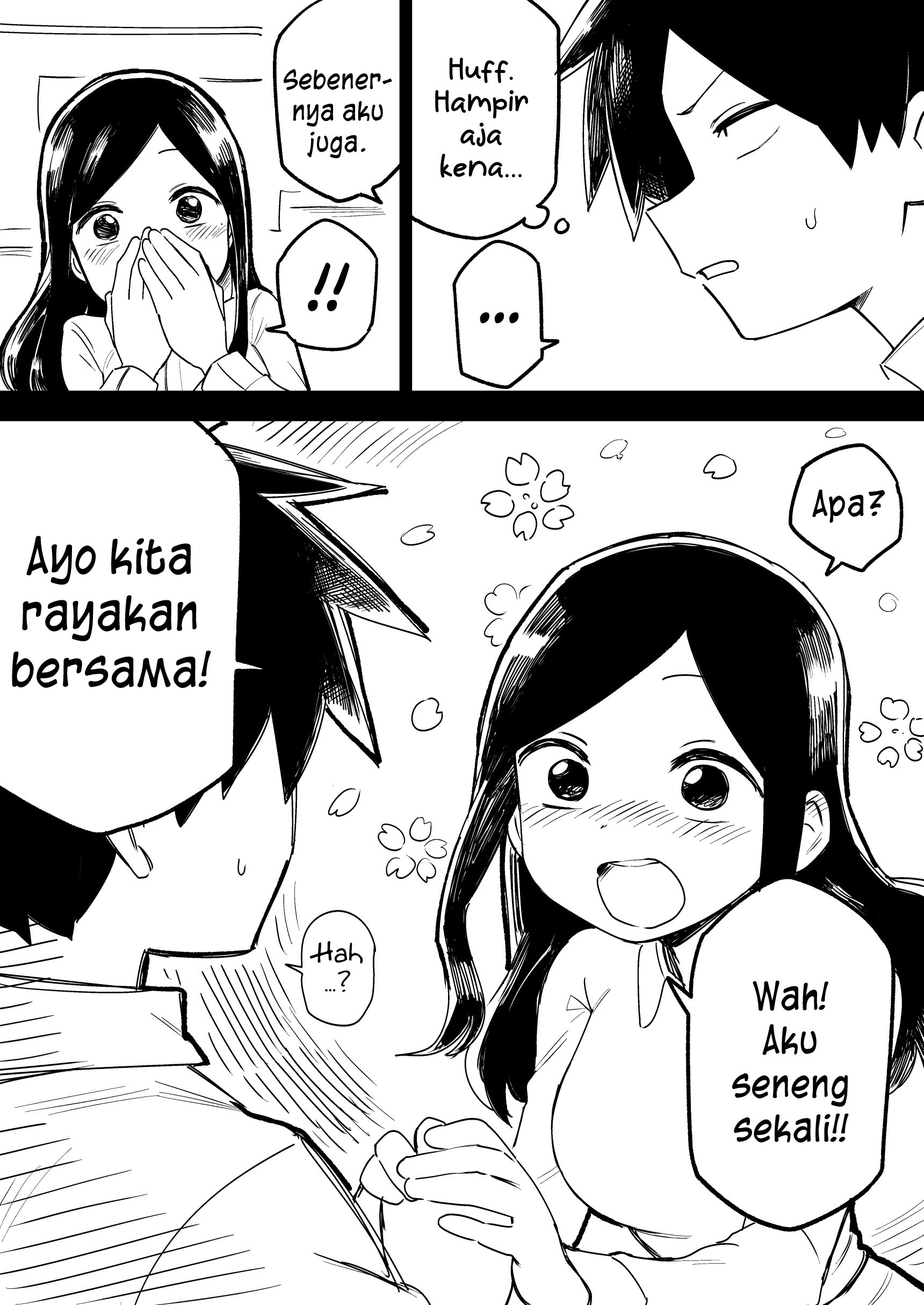 Senpai ga Uzai Kouhai no Hanashi Chapter 174.5 - halaman 2