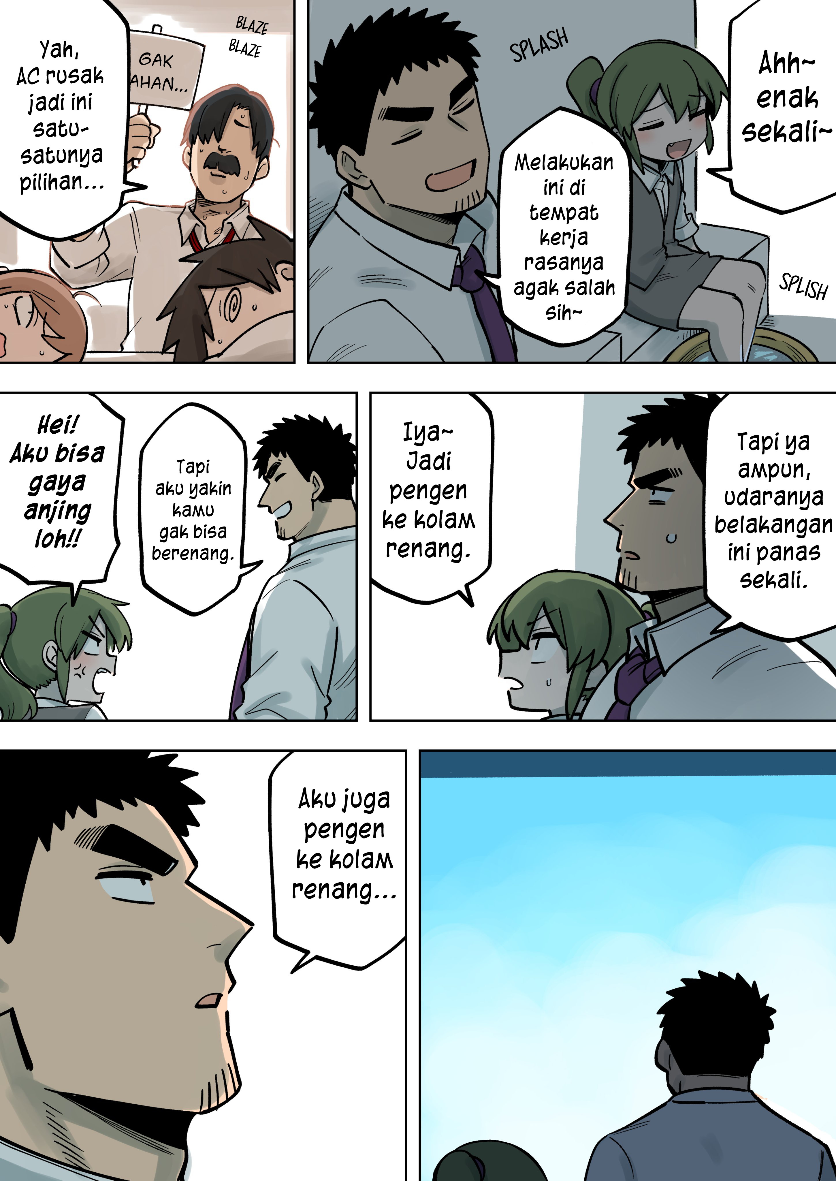 Senpai ga Uzai Kouhai no Hanashi Chapter 184 - halaman 1