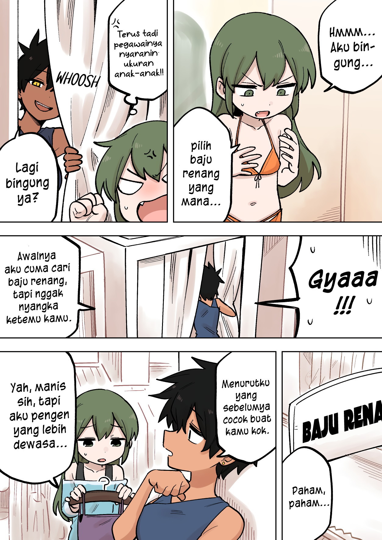 Senpai ga Uzai Kouhai no Hanashi Chapter 185 - halaman 1