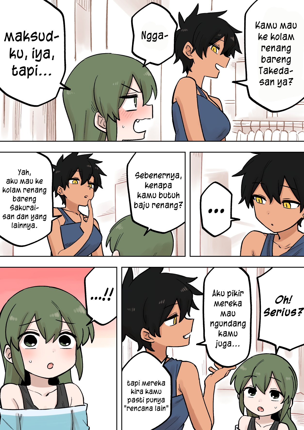 Senpai ga Uzai Kouhai no Hanashi Chapter 185 - halaman 2