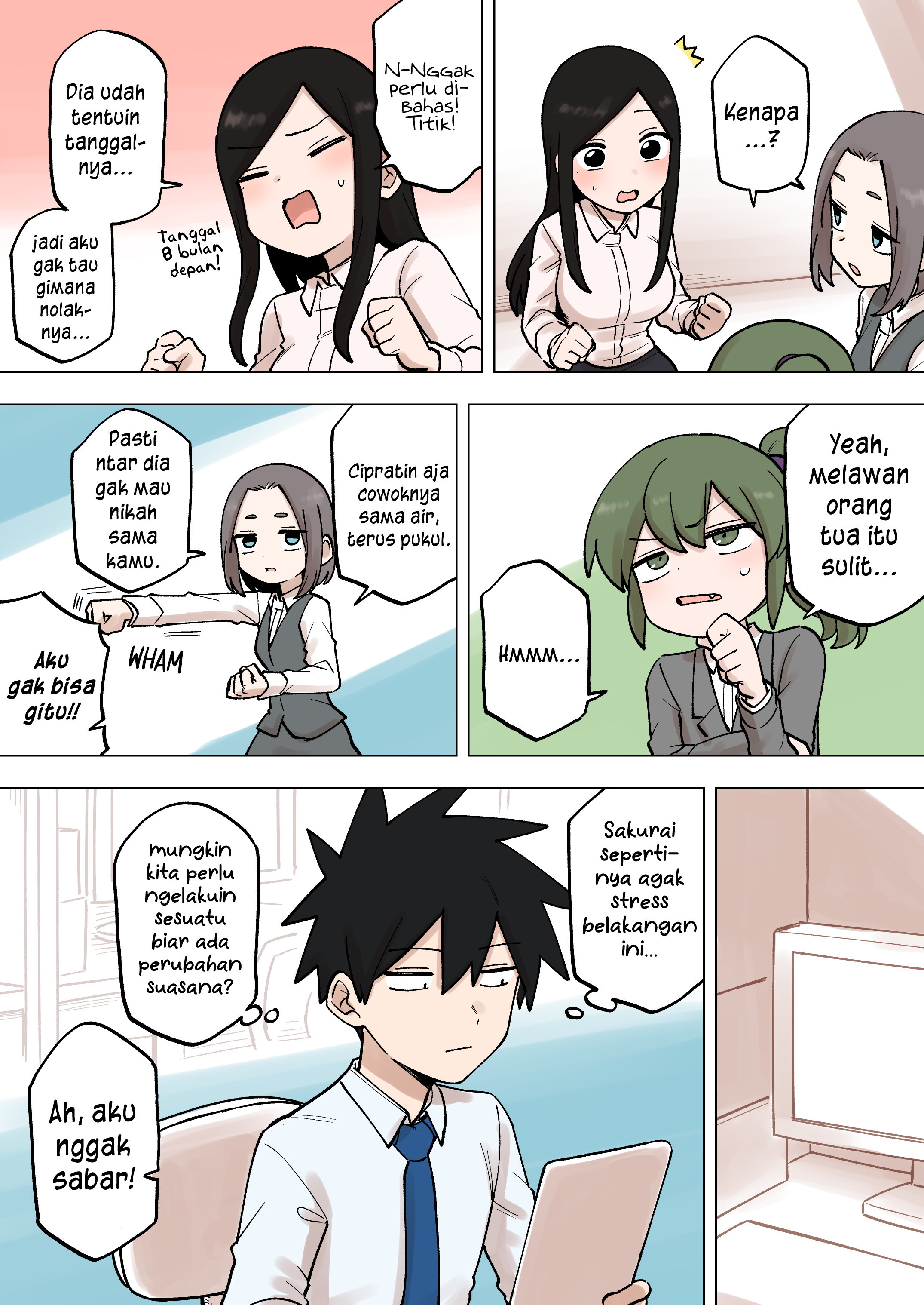 Senpai ga Uzai Kouhai no Hanashi Chapter 190 - halaman 3