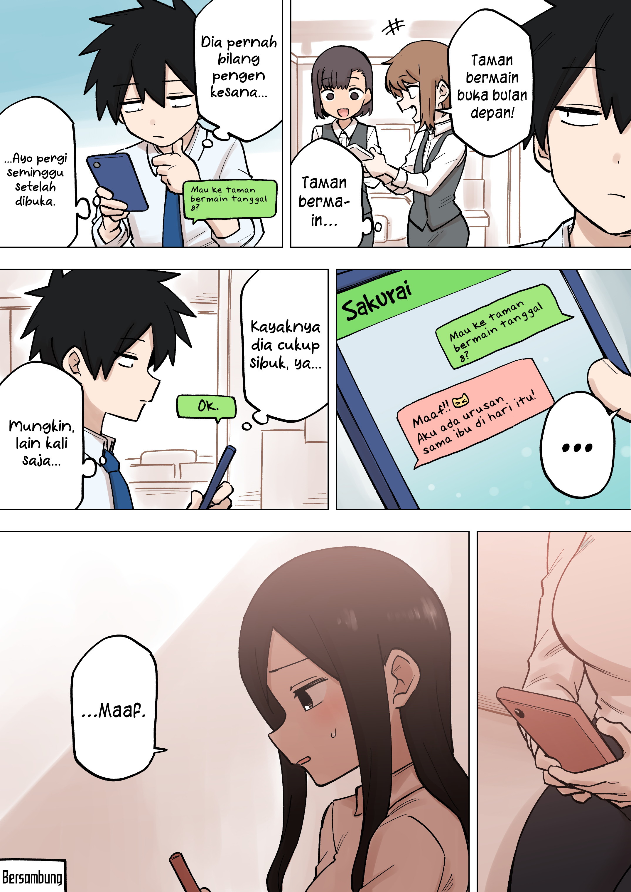 Senpai ga Uzai Kouhai no Hanashi Chapter 190 - halaman 4
