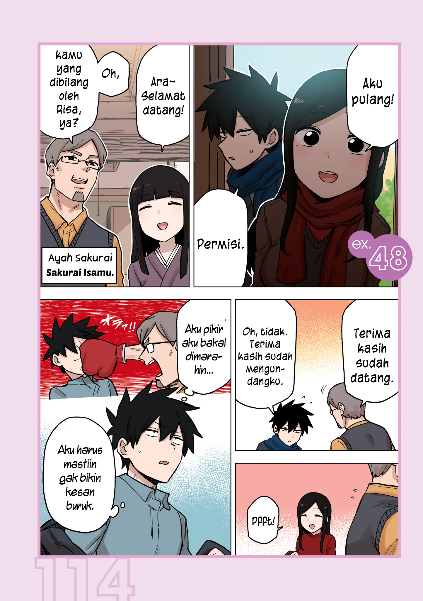 Senpai ga Uzai Kouhai no Hanashi Chapter 192.5 - halaman 1