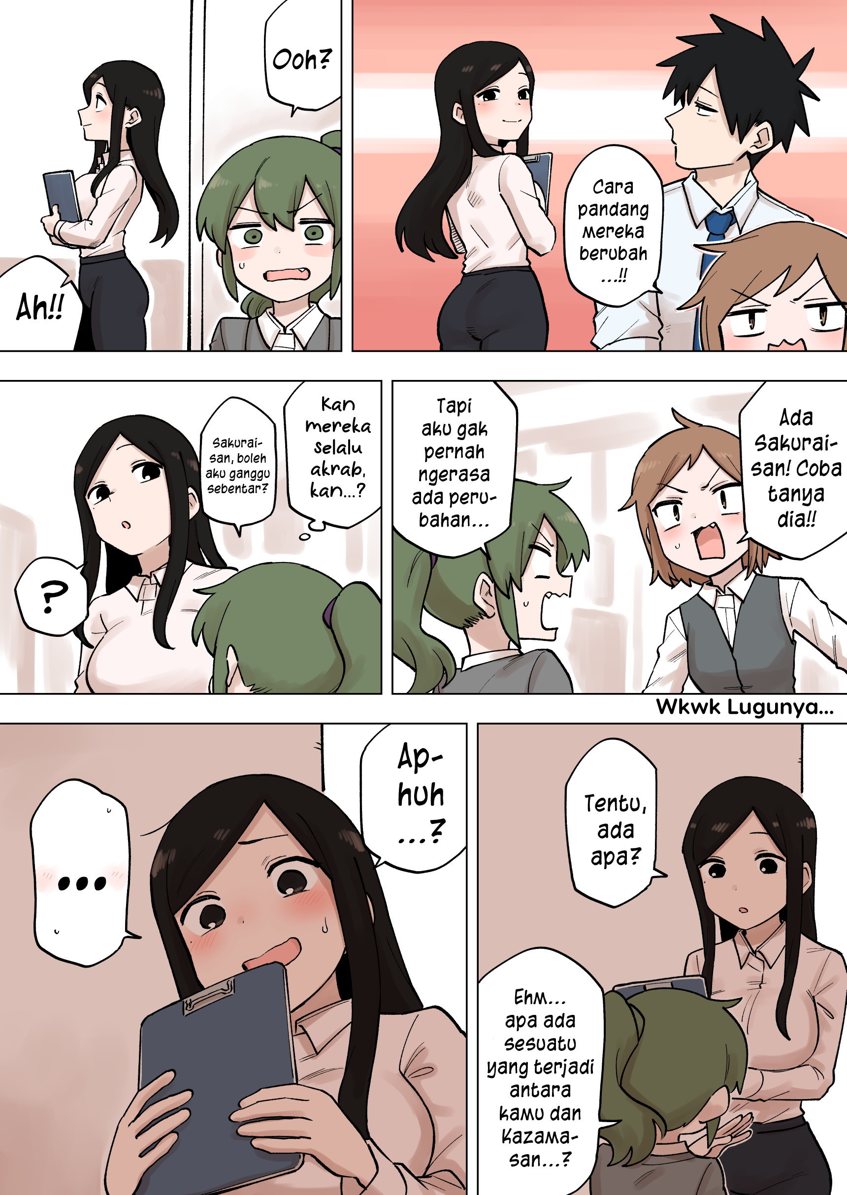 Senpai ga Uzai Kouhai no Hanashi Chapter 193 - halaman 2