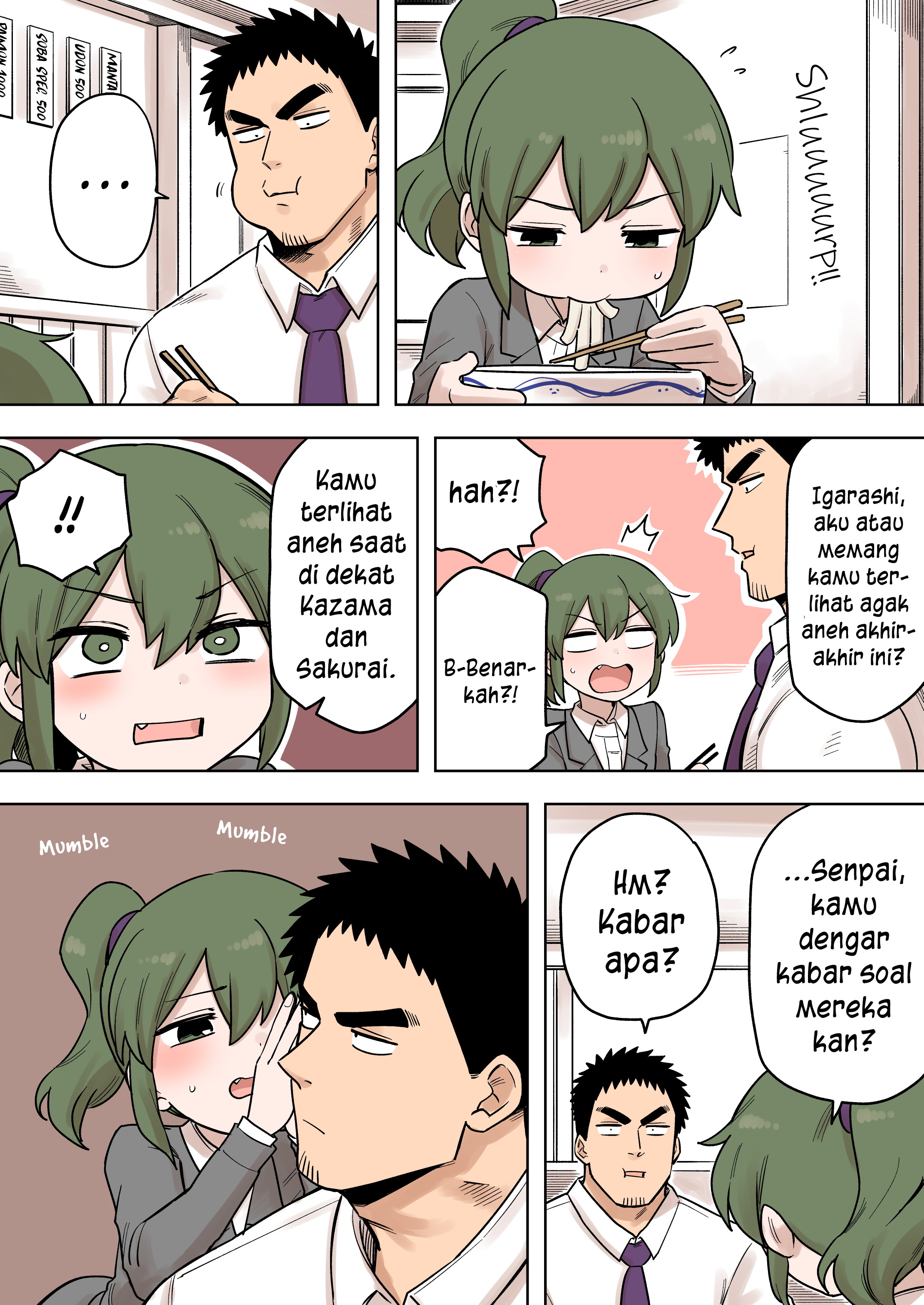 Senpai ga Uzai Kouhai no Hanashi Chapter 198 - halaman 1