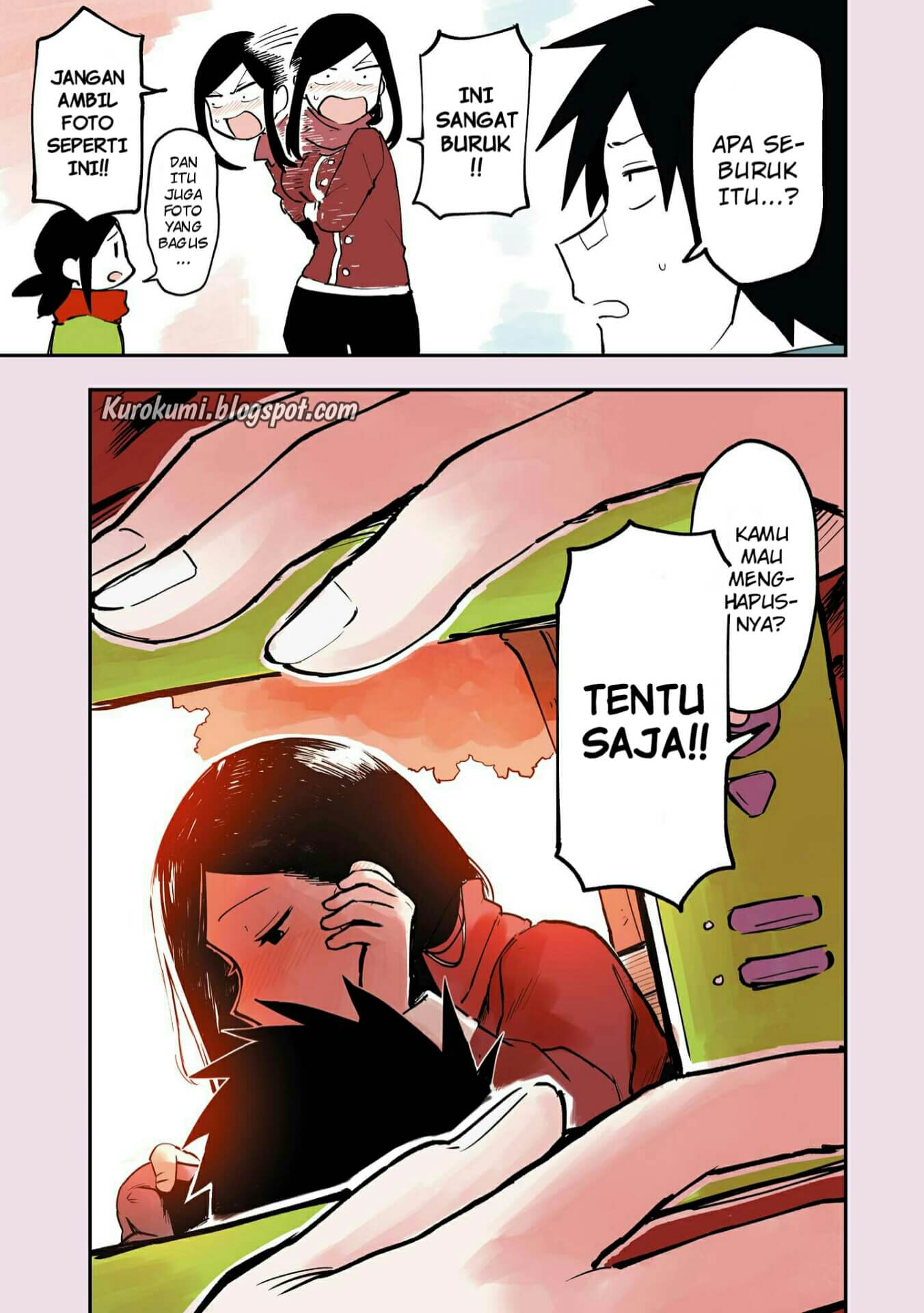 Senpai ga Uzai Kouhai no Hanashi Chapter 20.5 - halaman 14