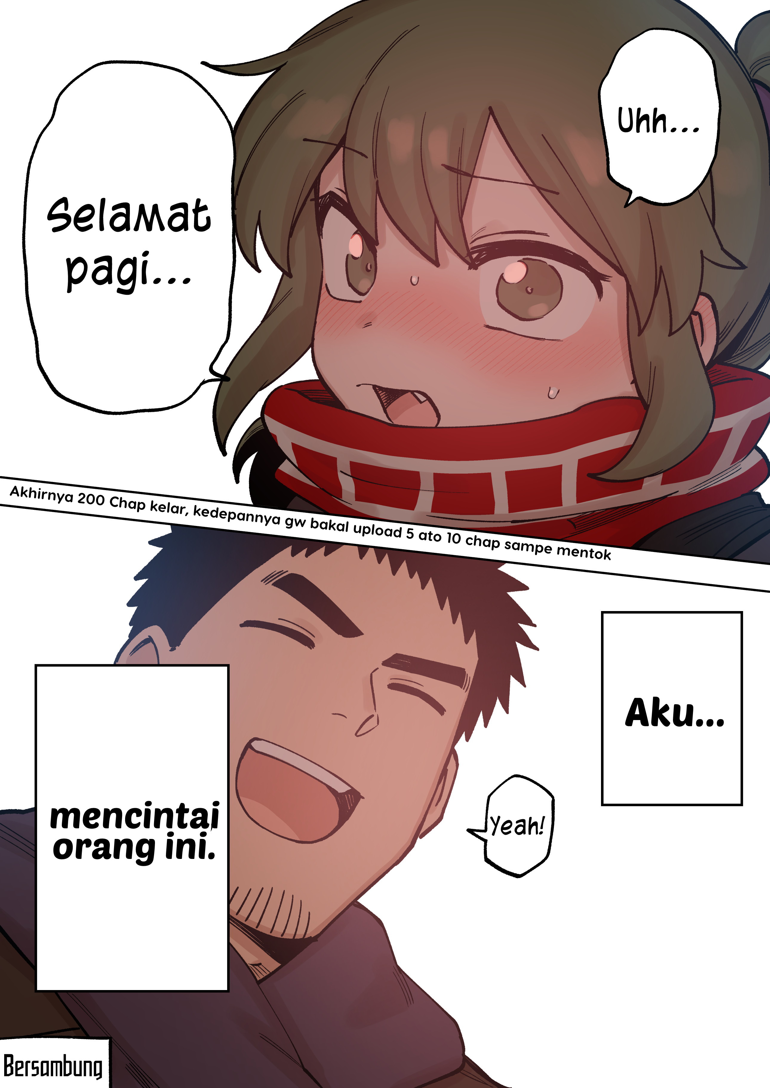 Senpai ga Uzai Kouhai no Hanashi Chapter 200 - halaman 4