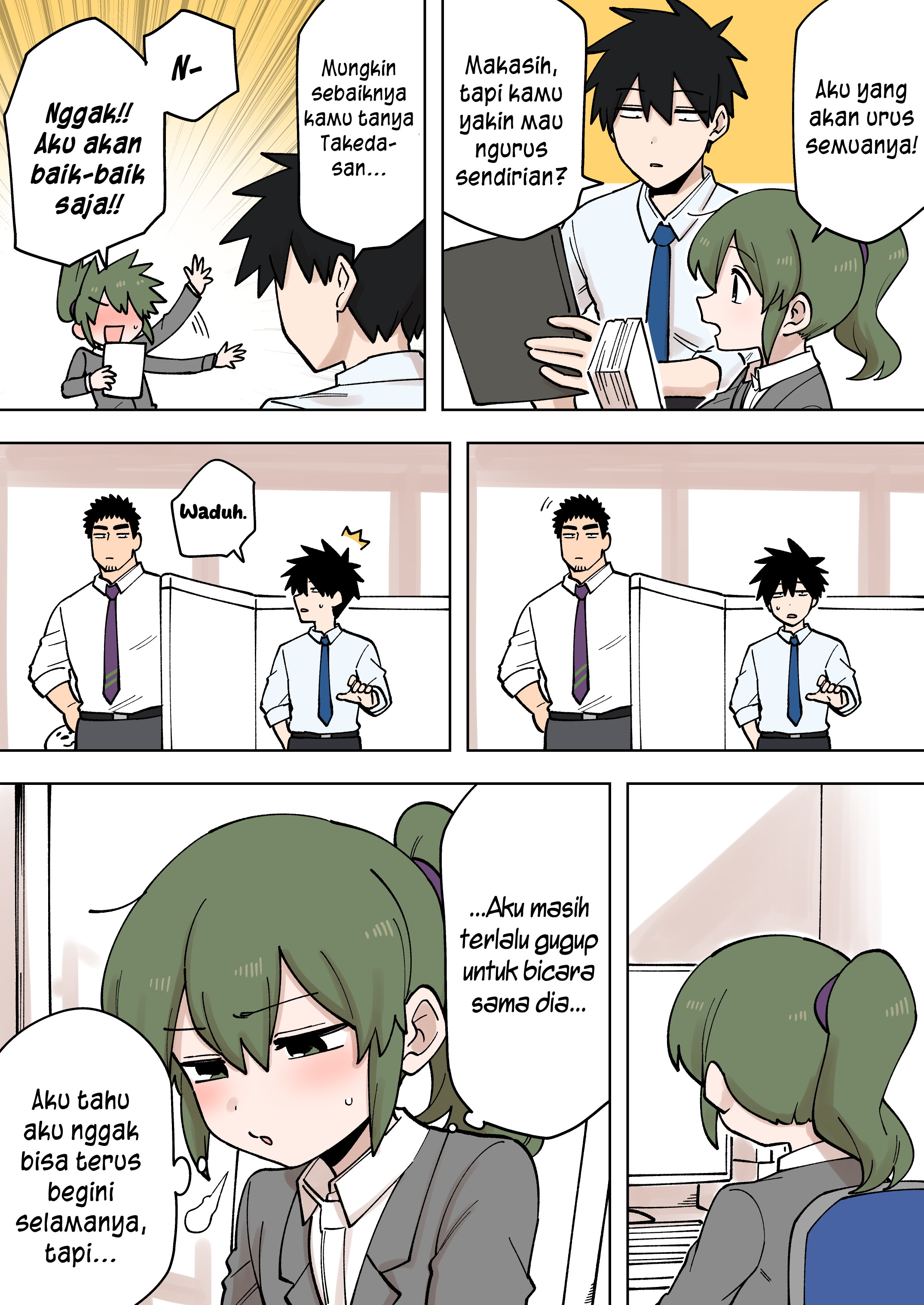 Senpai ga Uzai Kouhai no Hanashi Chapter 206 - halaman 1