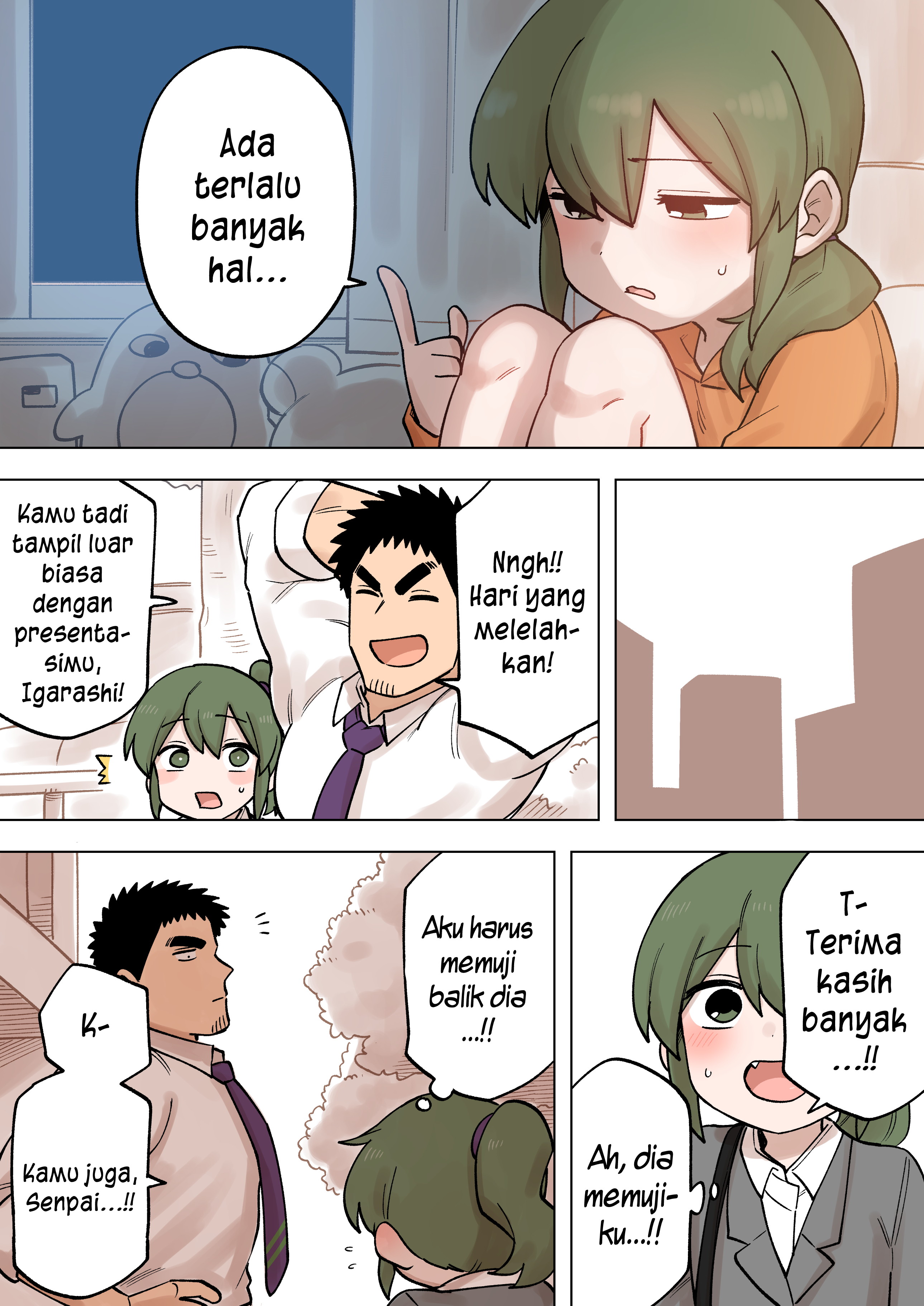 Senpai ga Uzai Kouhai no Hanashi Chapter 208 - halaman 3