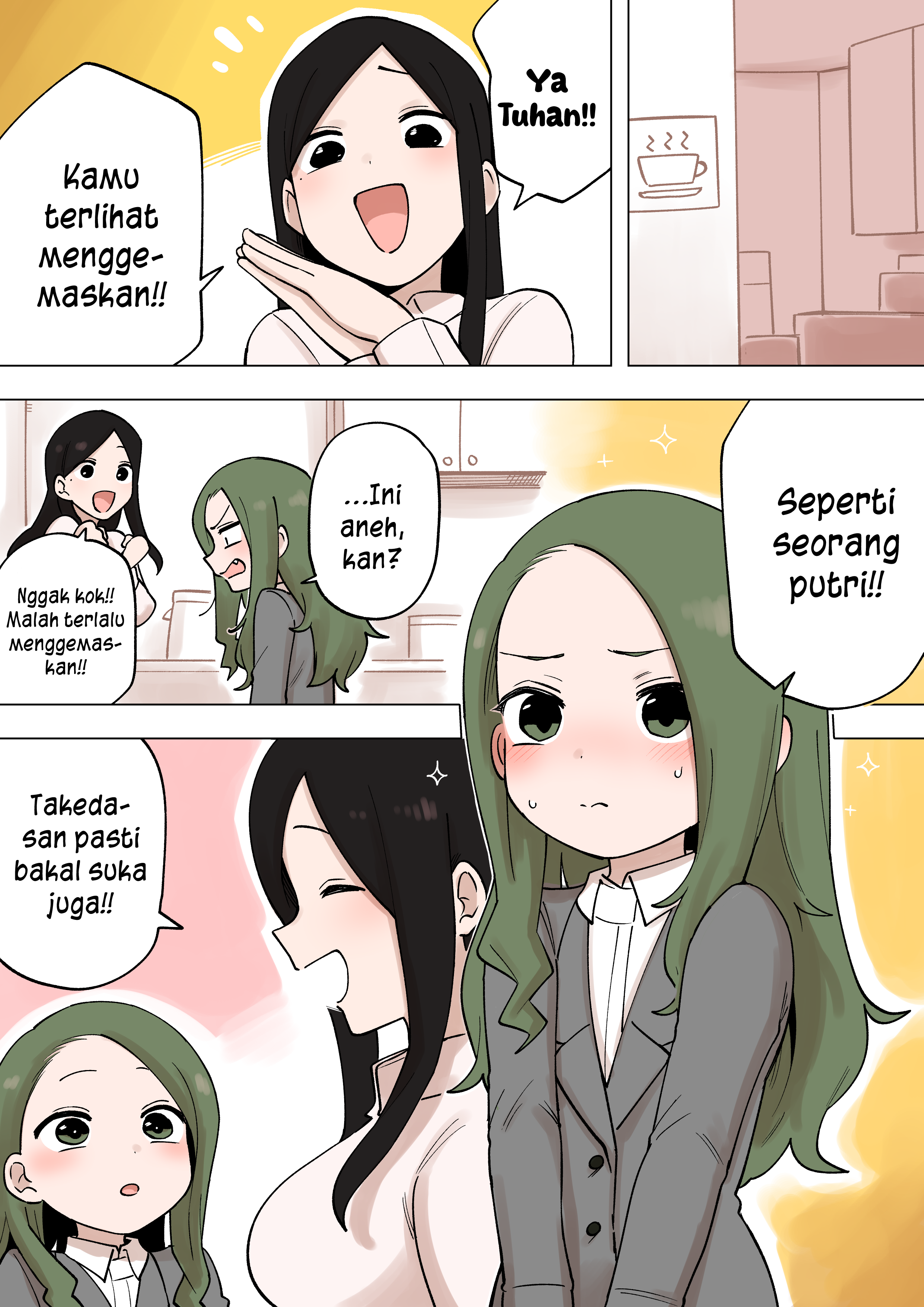 Senpai ga Uzai Kouhai no Hanashi Chapter 211 - halaman 2