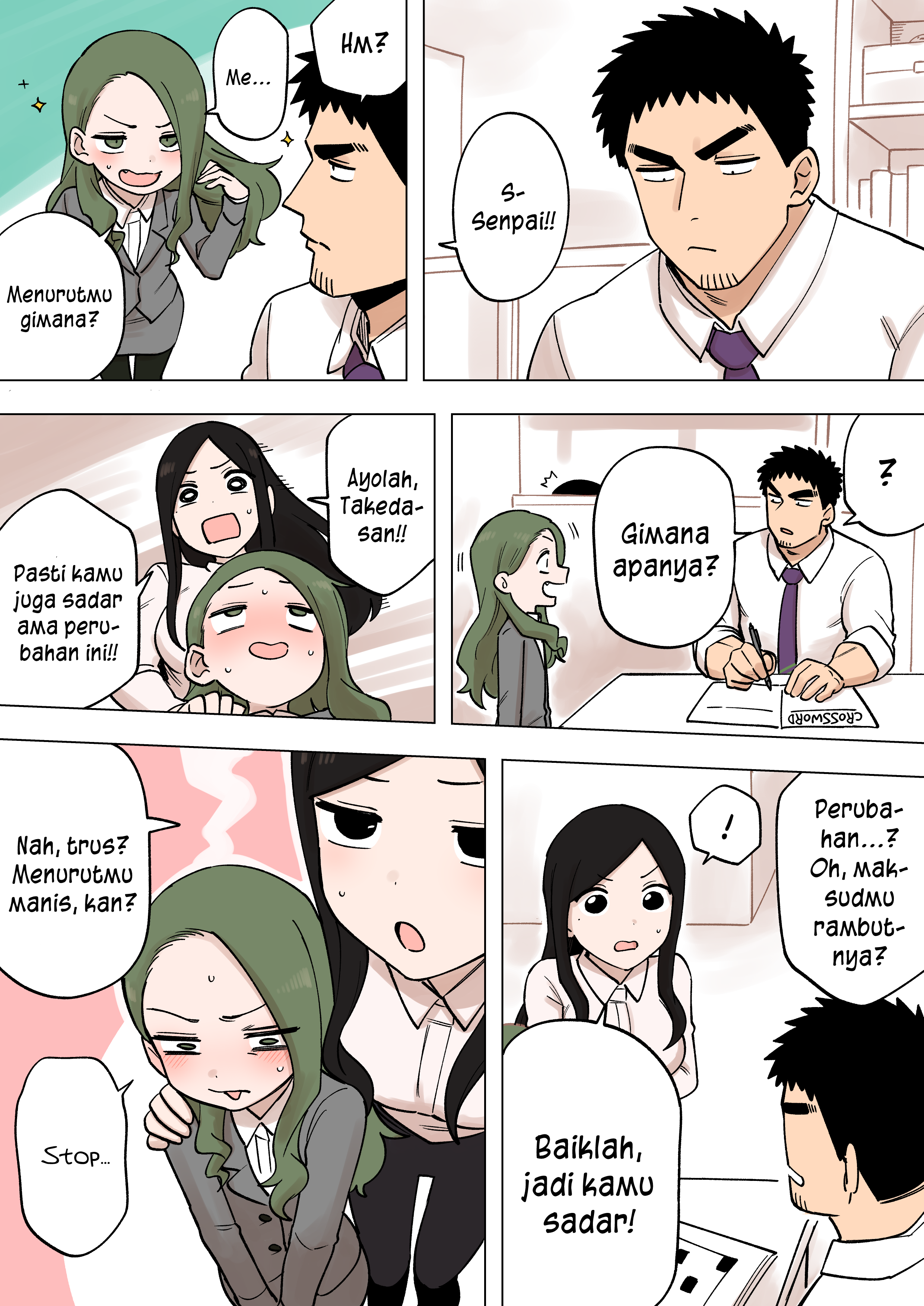Senpai ga Uzai Kouhai no Hanashi Chapter 211 - halaman 3