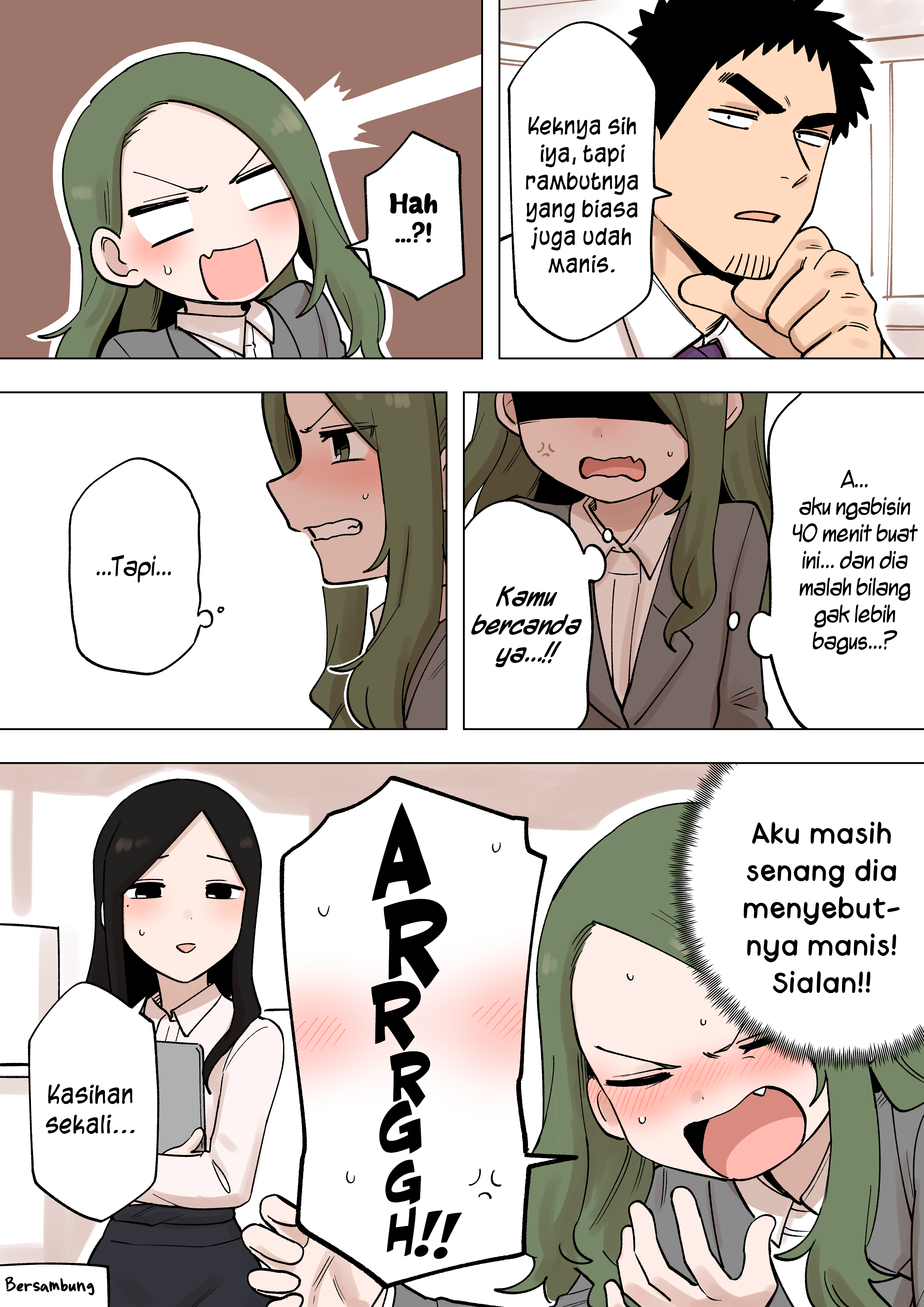 Senpai ga Uzai Kouhai no Hanashi Chapter 211 - halaman 4