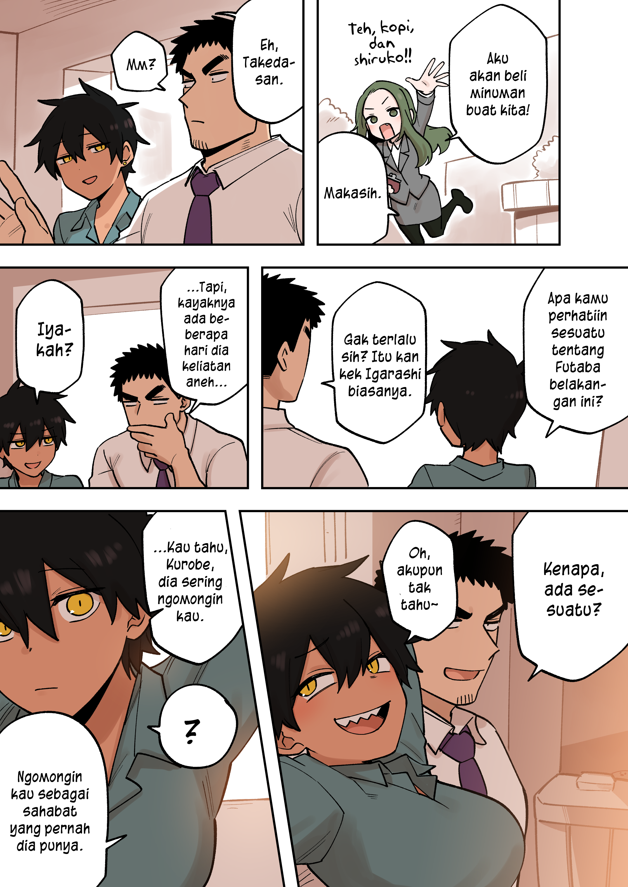 Senpai ga Uzai Kouhai no Hanashi Chapter 212 - halaman 2