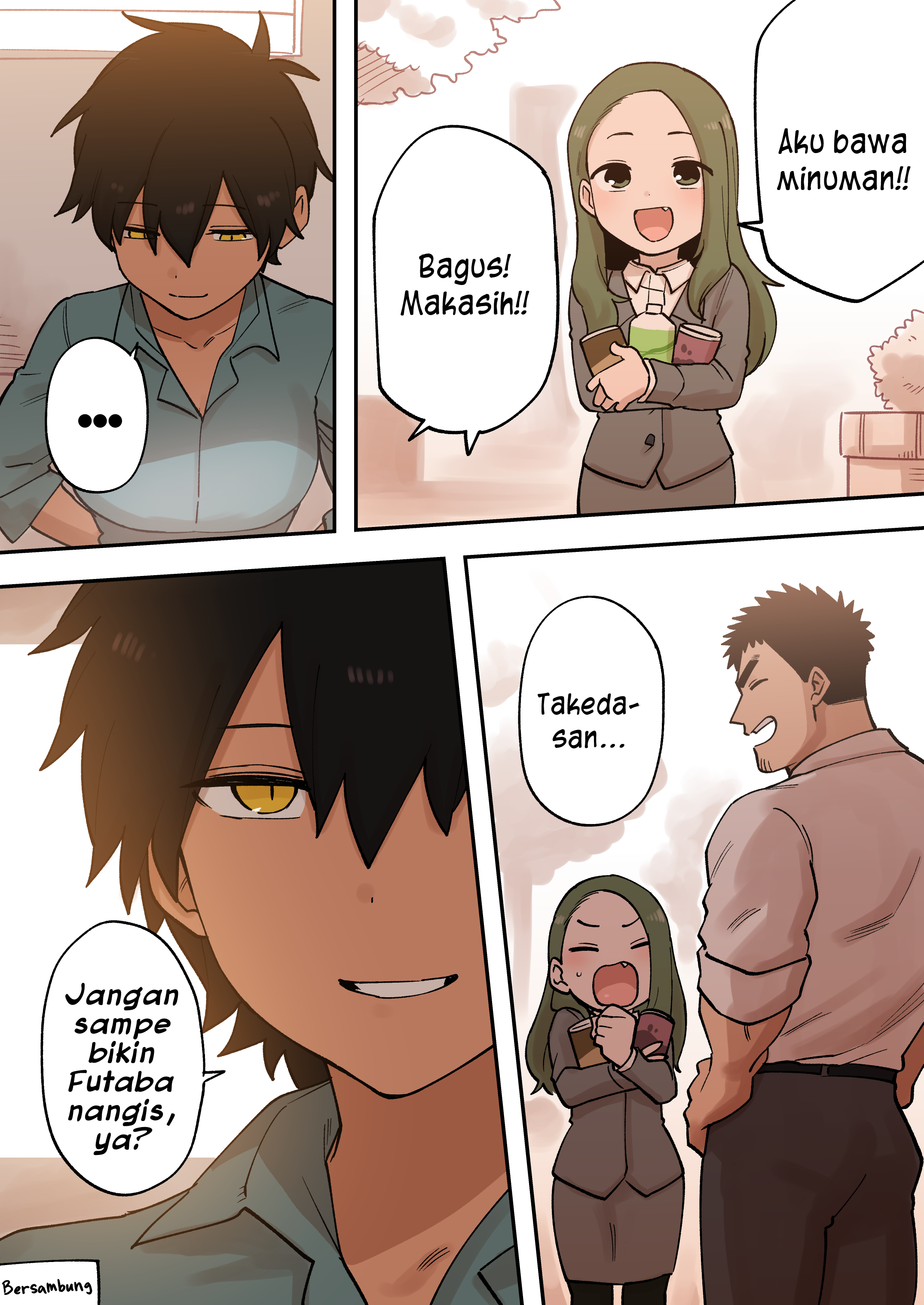 Senpai ga Uzai Kouhai no Hanashi Chapter 212 - halaman 4