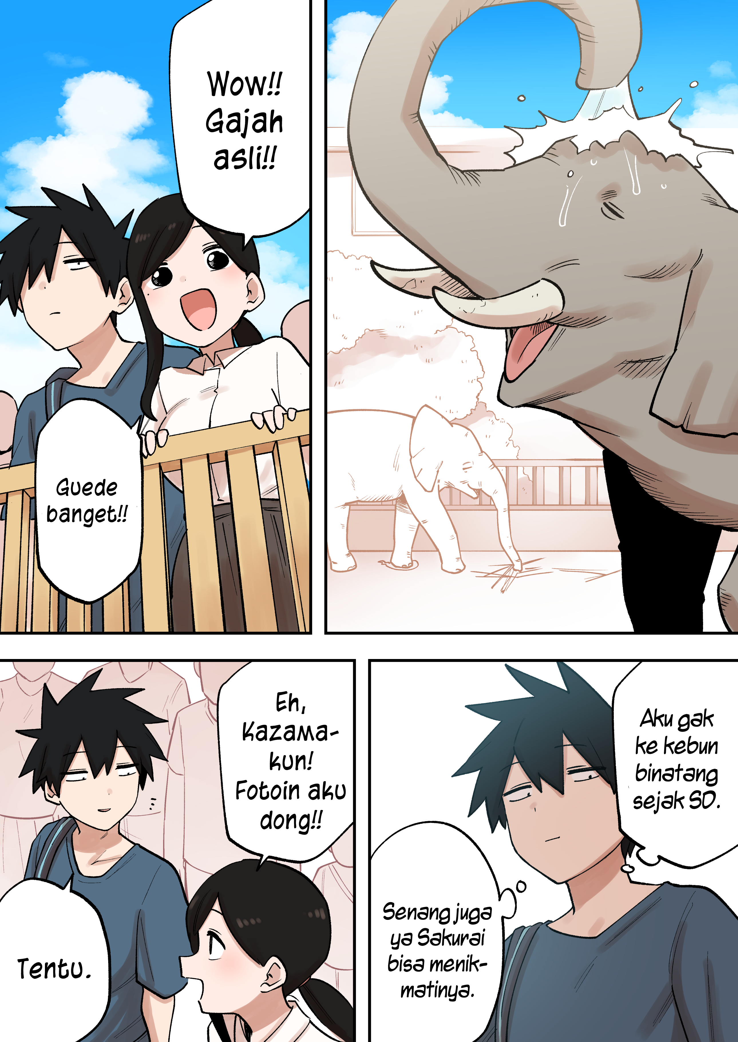 Senpai ga Uzai Kouhai no Hanashi Chapter 217 - halaman 1
