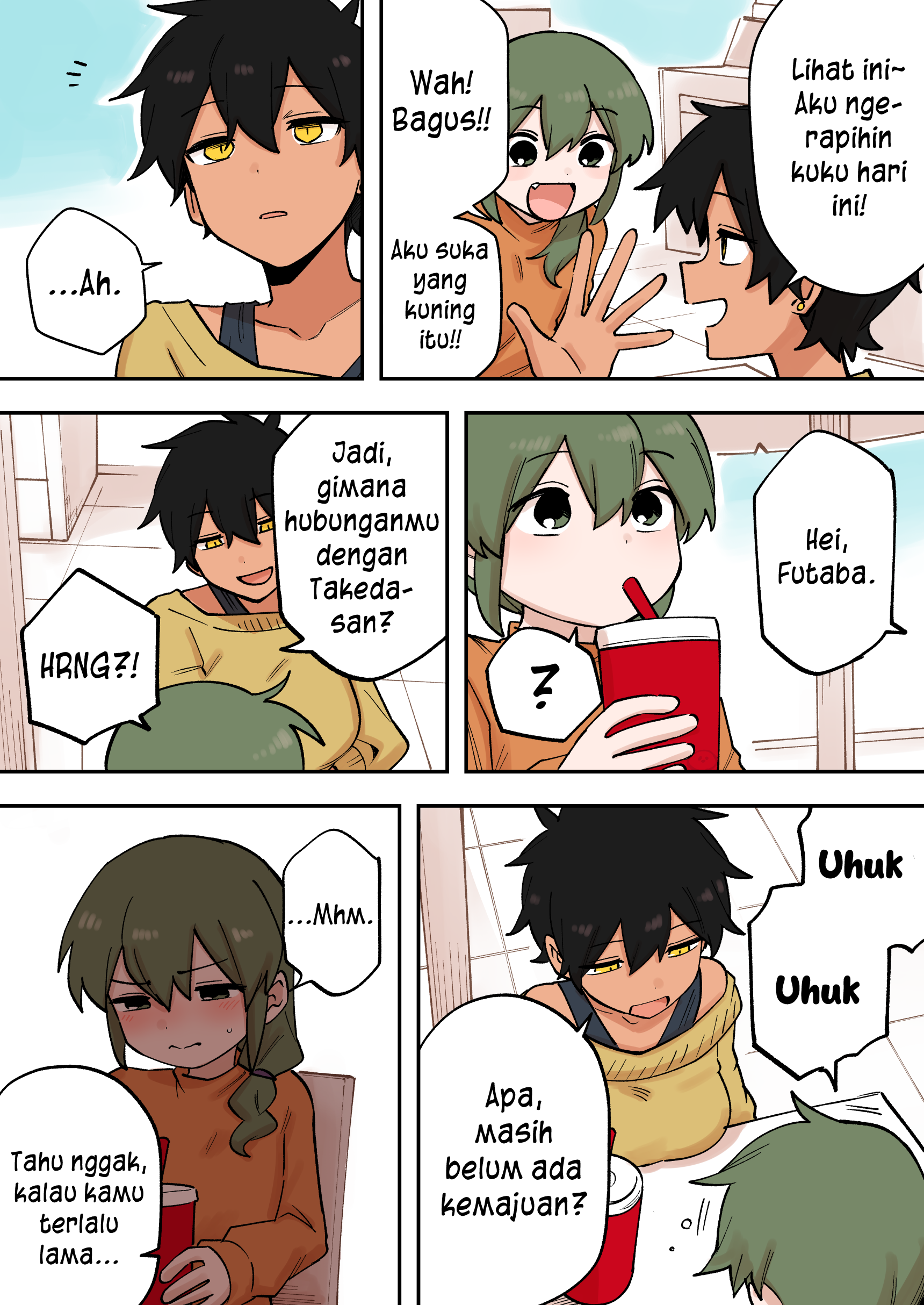 Senpai ga Uzai Kouhai no Hanashi Chapter 220 - halaman 1