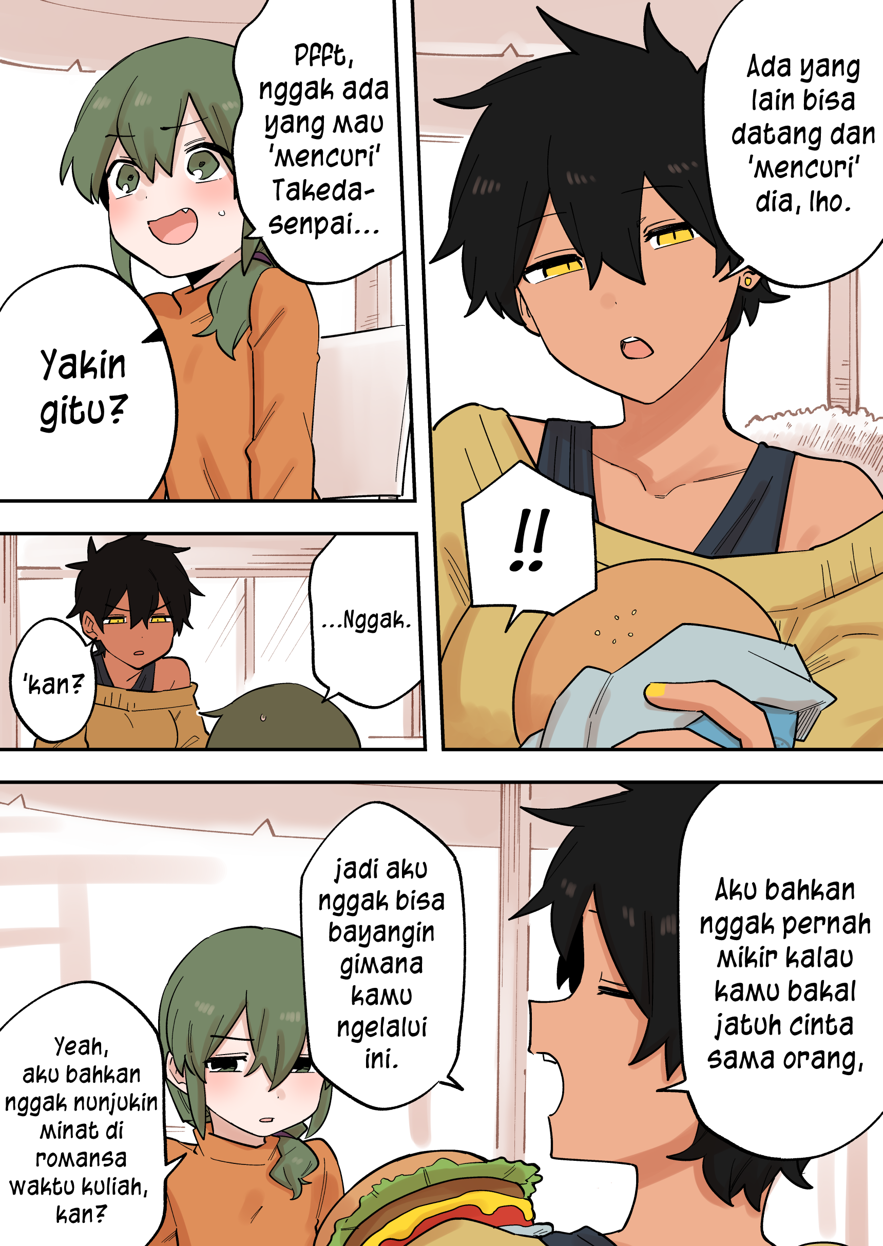 Senpai ga Uzai Kouhai no Hanashi Chapter 220 - halaman 2