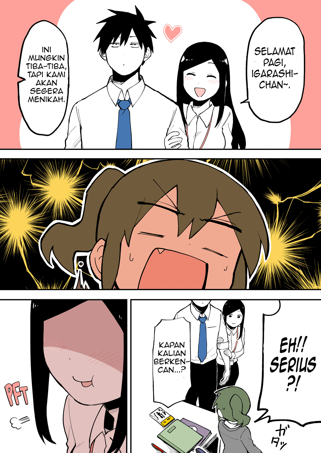 Senpai ga Uzai Kouhai no Hanashi Chapter 27 - halaman 2