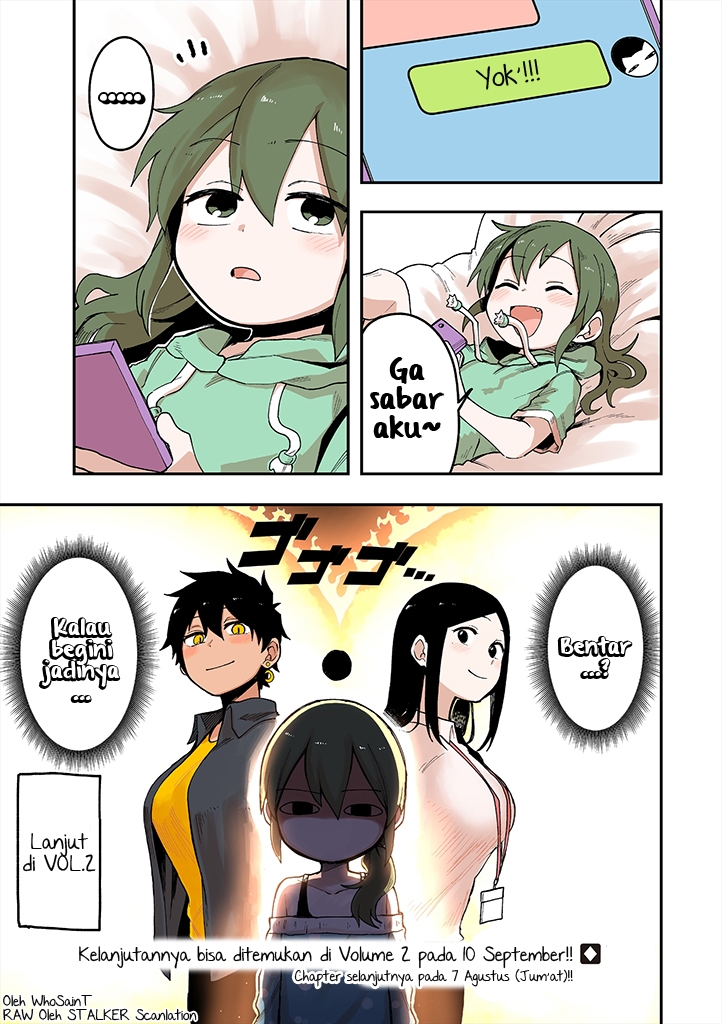 Senpai ga Uzai Kouhai no Hanashi Chapter 33.6 - halaman 2