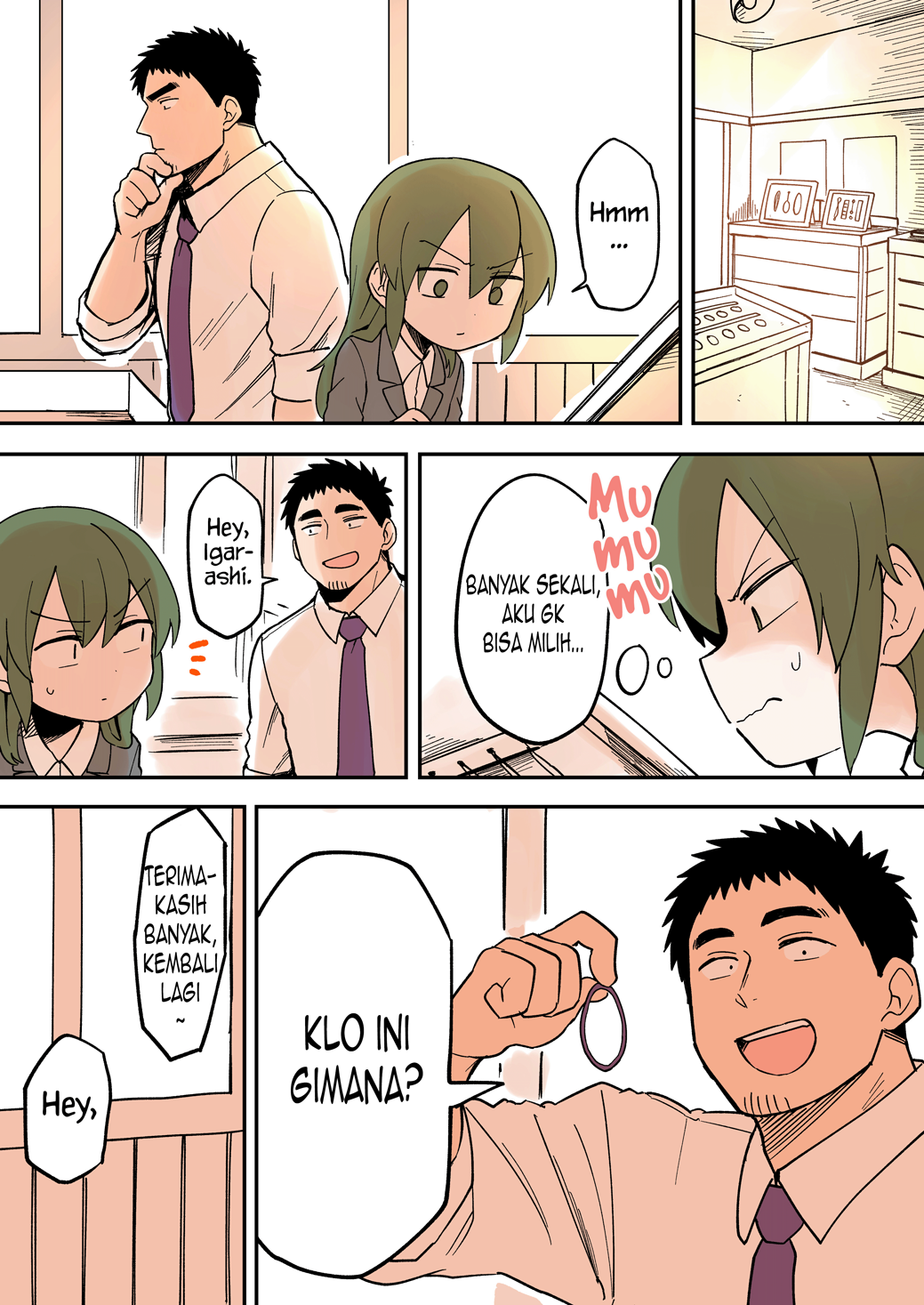 Senpai ga Uzai Kouhai no Hanashi Chapter 34 - halaman 3