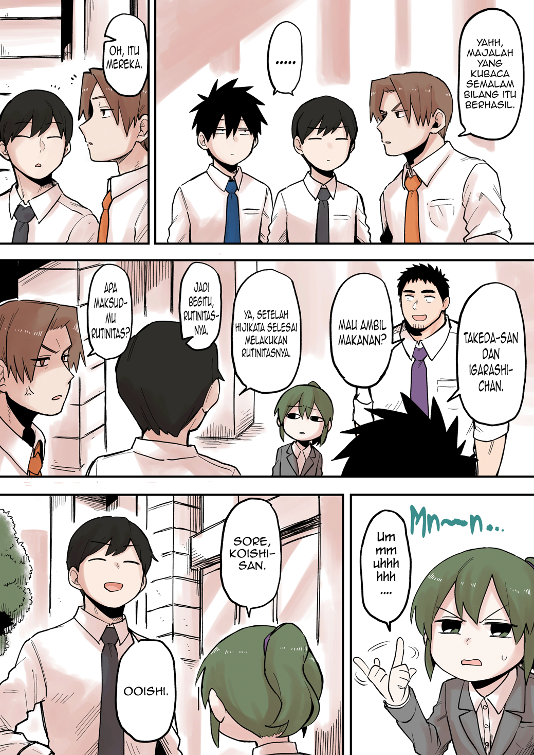 Senpai ga Uzai Kouhai no Hanashi Chapter 37 - halaman 3