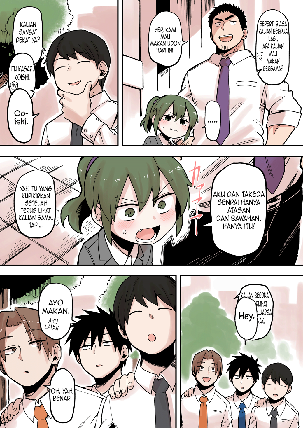 Senpai ga Uzai Kouhai no Hanashi Chapter 37 - halaman 4