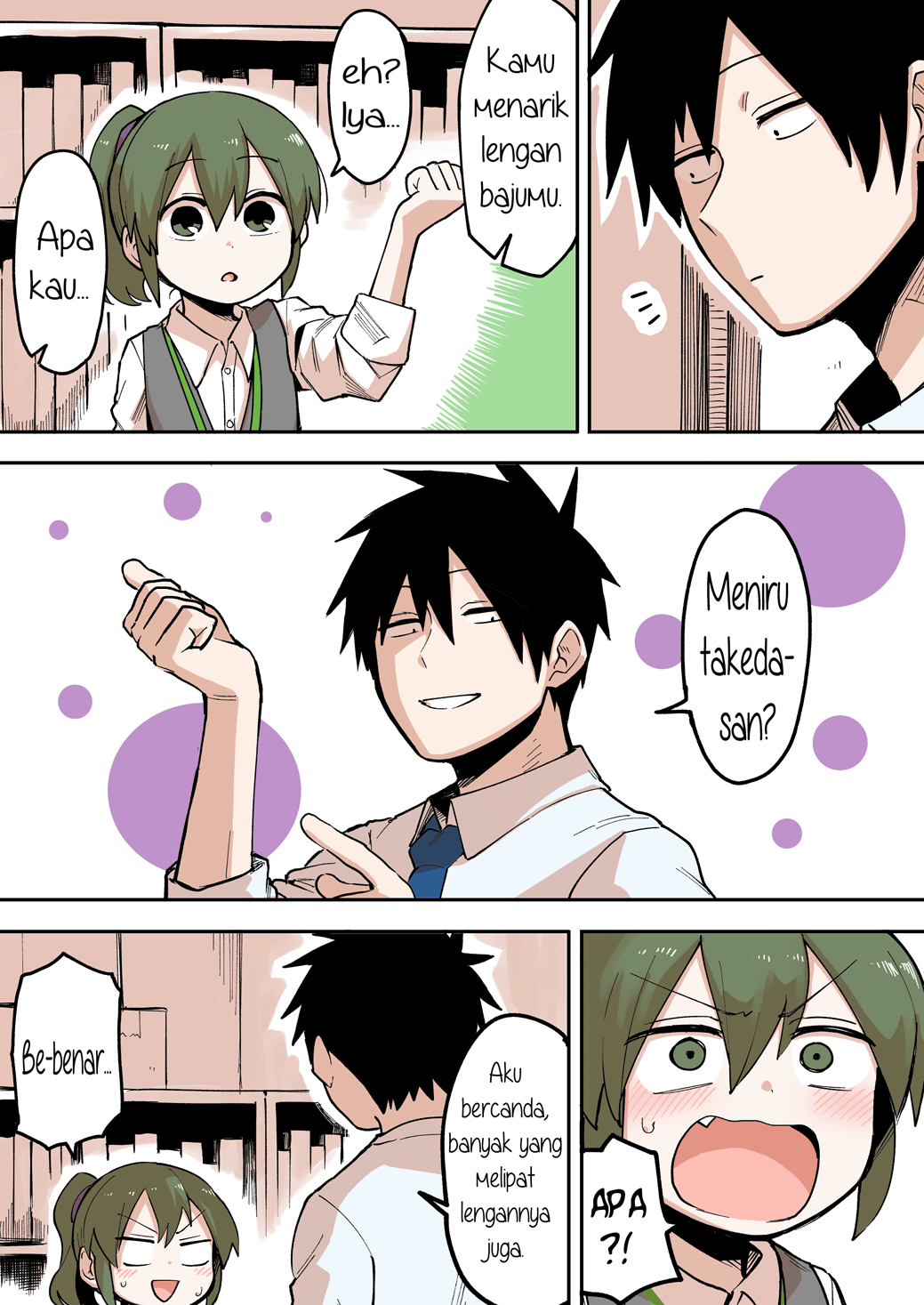 Senpai ga Uzai Kouhai no Hanashi Chapter 39 - halaman 4