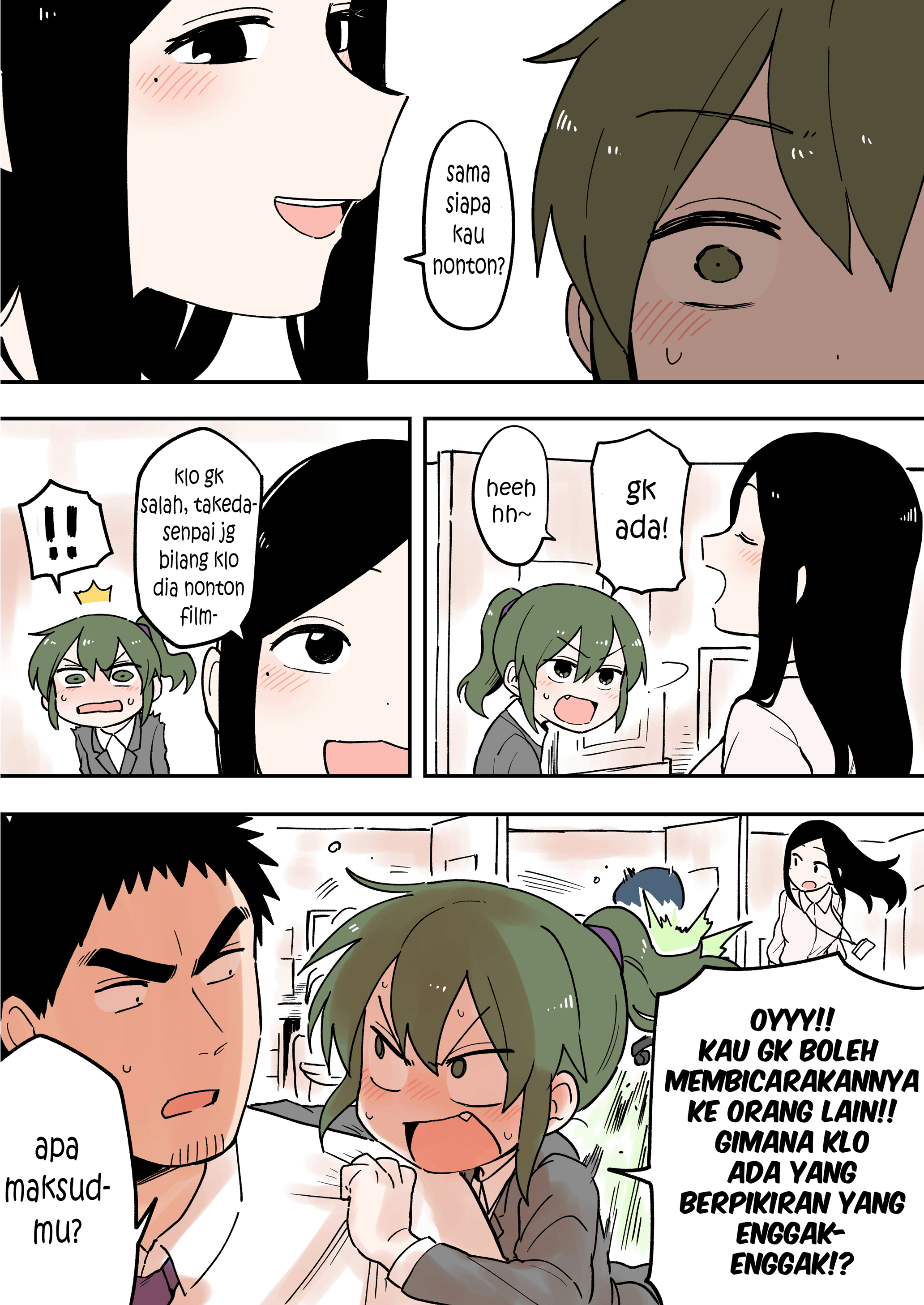 Senpai ga Uzai Kouhai no Hanashi Chapter 48 - halaman 3