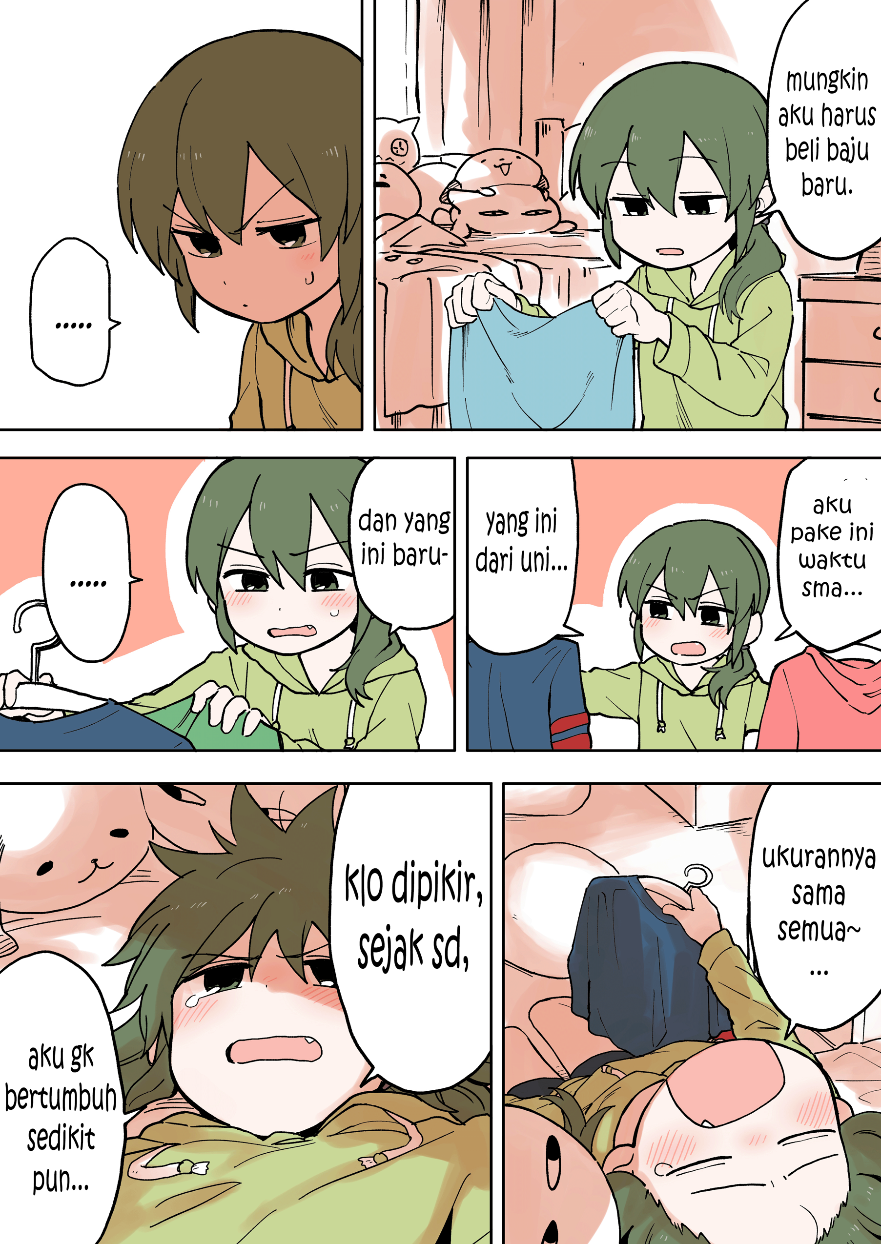 Senpai ga Uzai Kouhai no Hanashi Chapter 50 - halaman 1