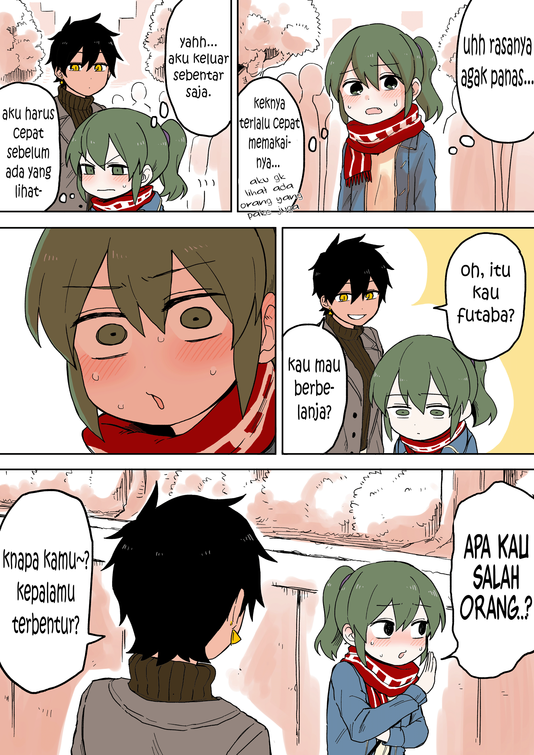 Senpai ga Uzai Kouhai no Hanashi Chapter 50 - halaman 3