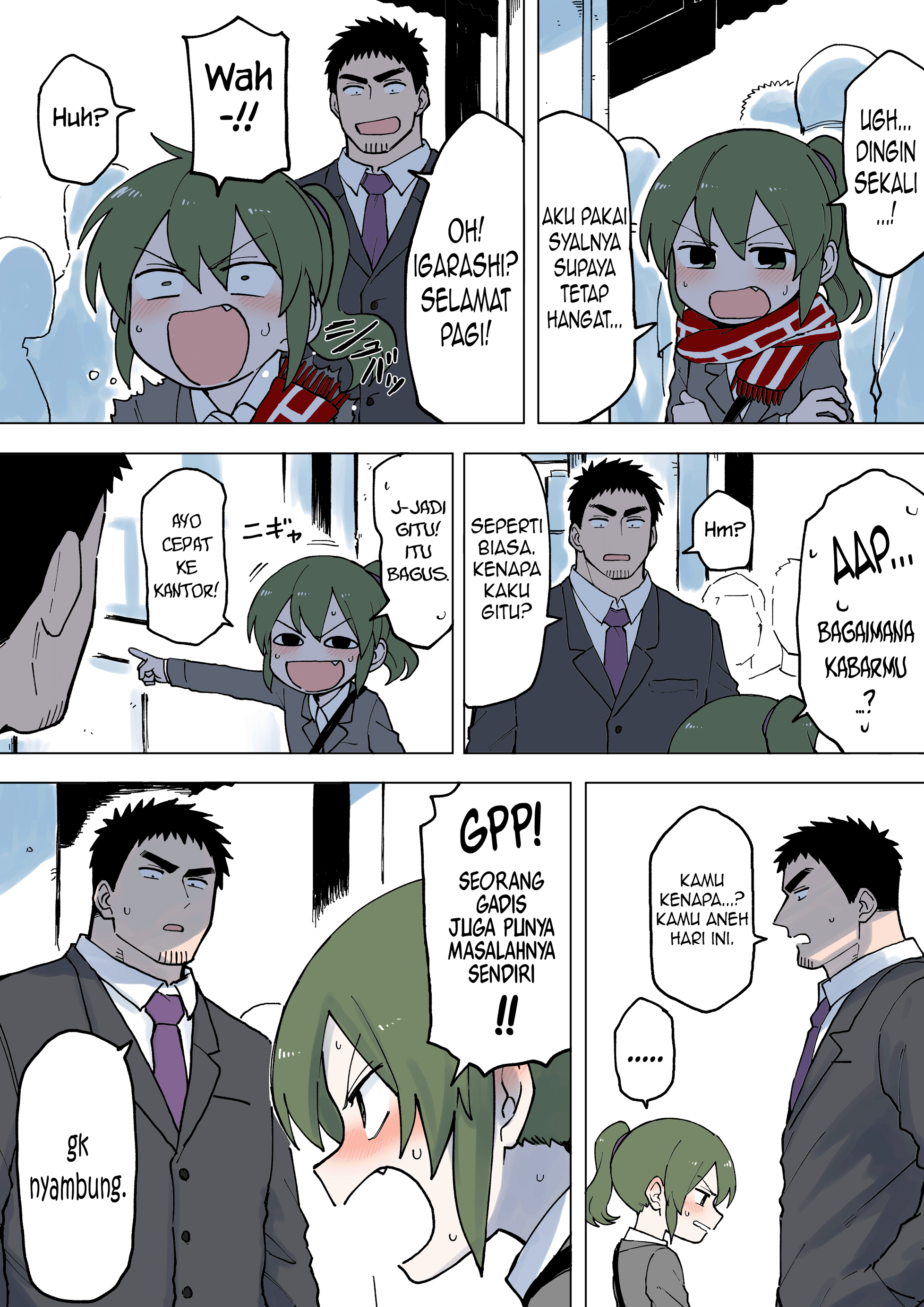 Senpai ga Uzai Kouhai no Hanashi Chapter 51 - halaman 1