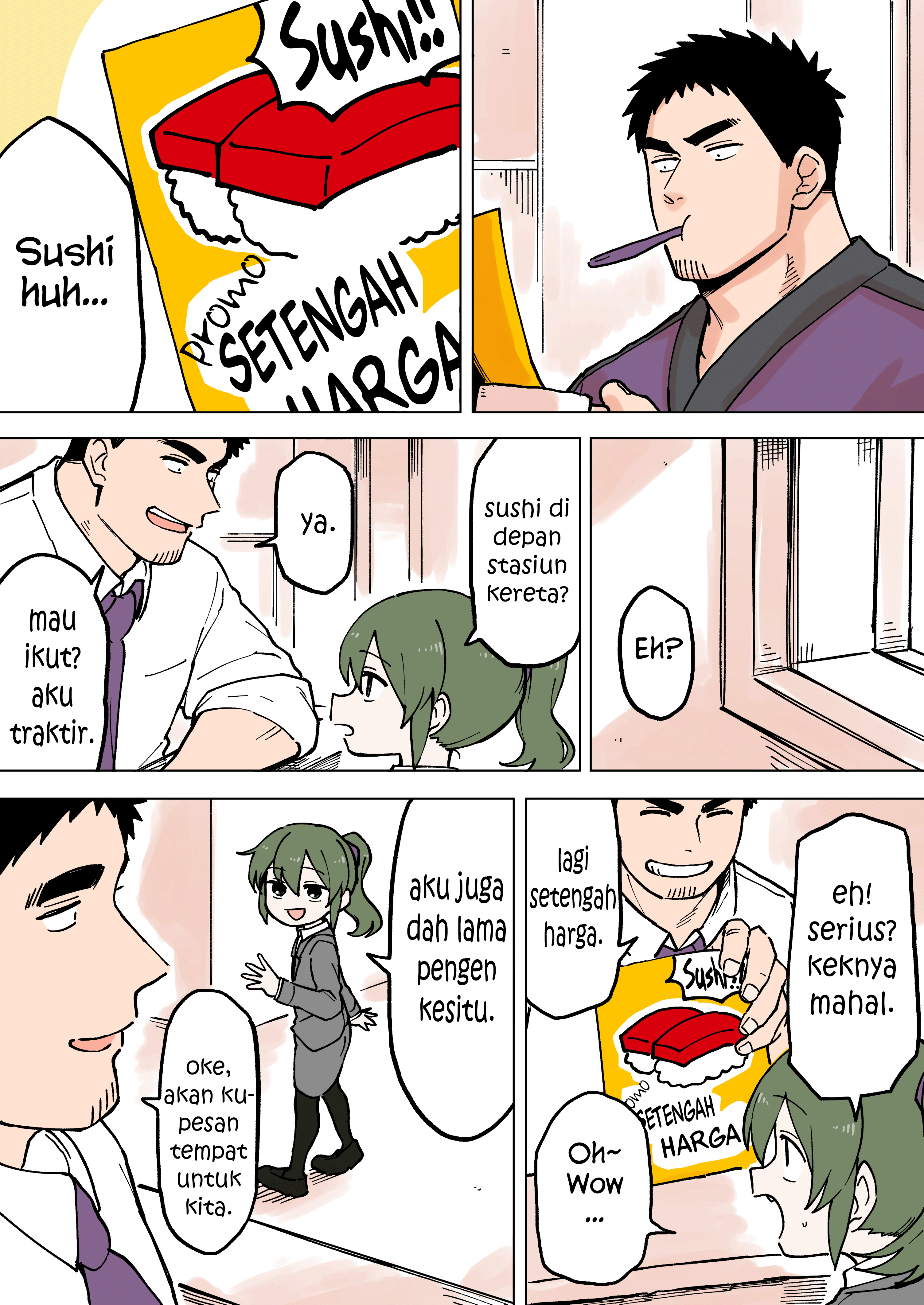 Senpai ga Uzai Kouhai no Hanashi Chapter 52 - halaman 1