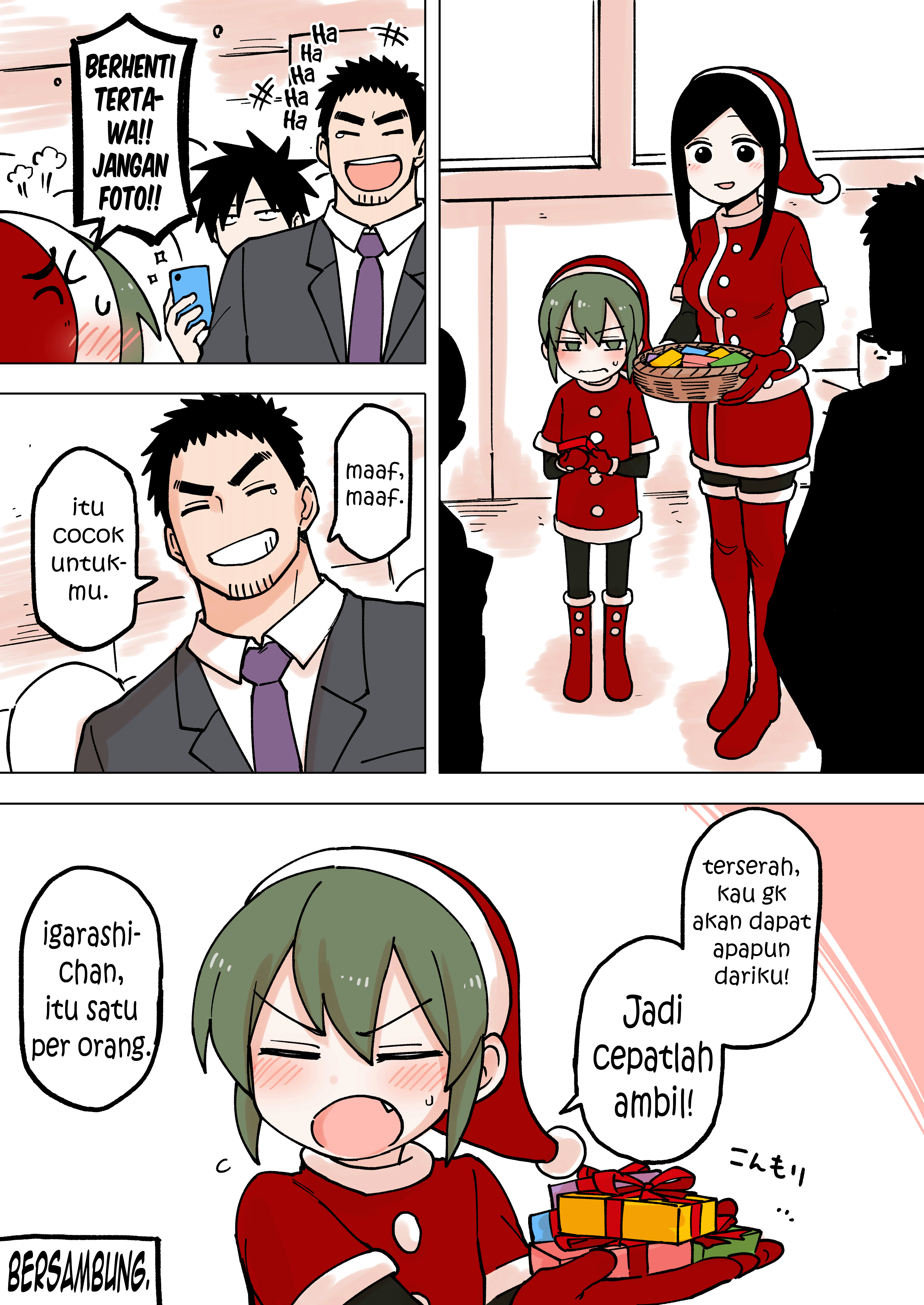 Senpai ga Uzai Kouhai no Hanashi Chapter 55 - halaman 4