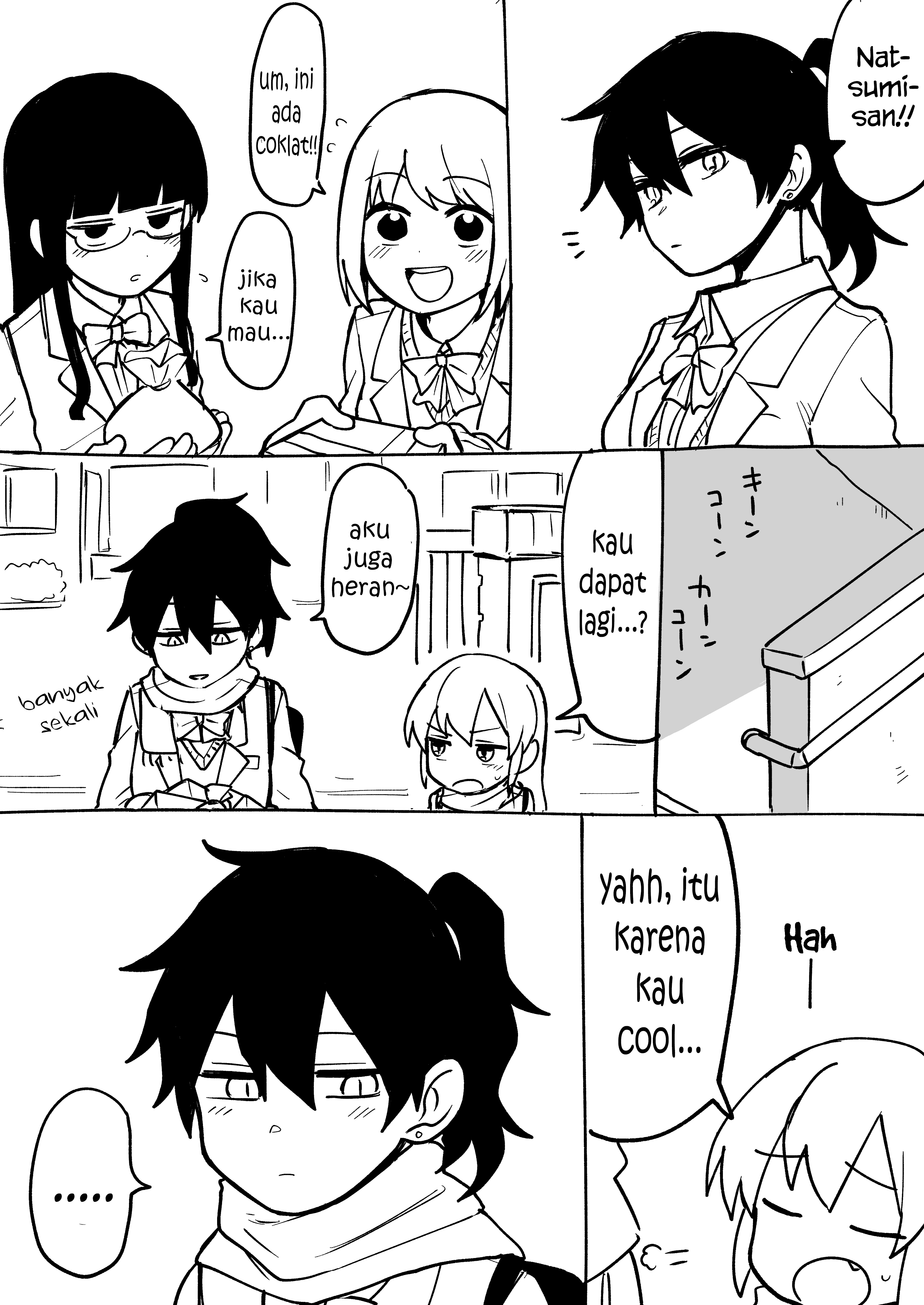 Senpai ga Uzai Kouhai no Hanashi Chapter 57.5 - halaman 1