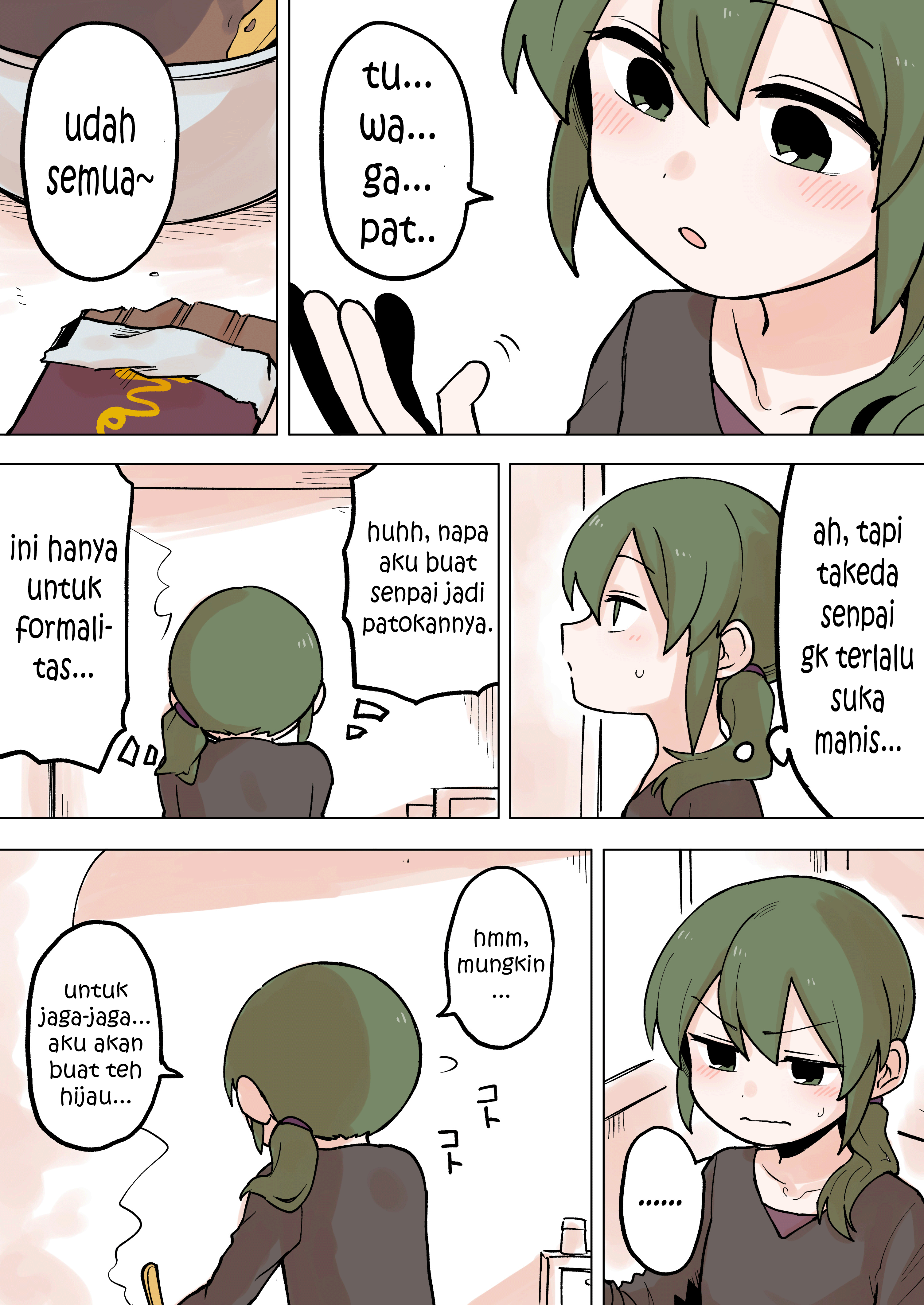 Senpai ga Uzai Kouhai no Hanashi Chapter 59 - halaman 1