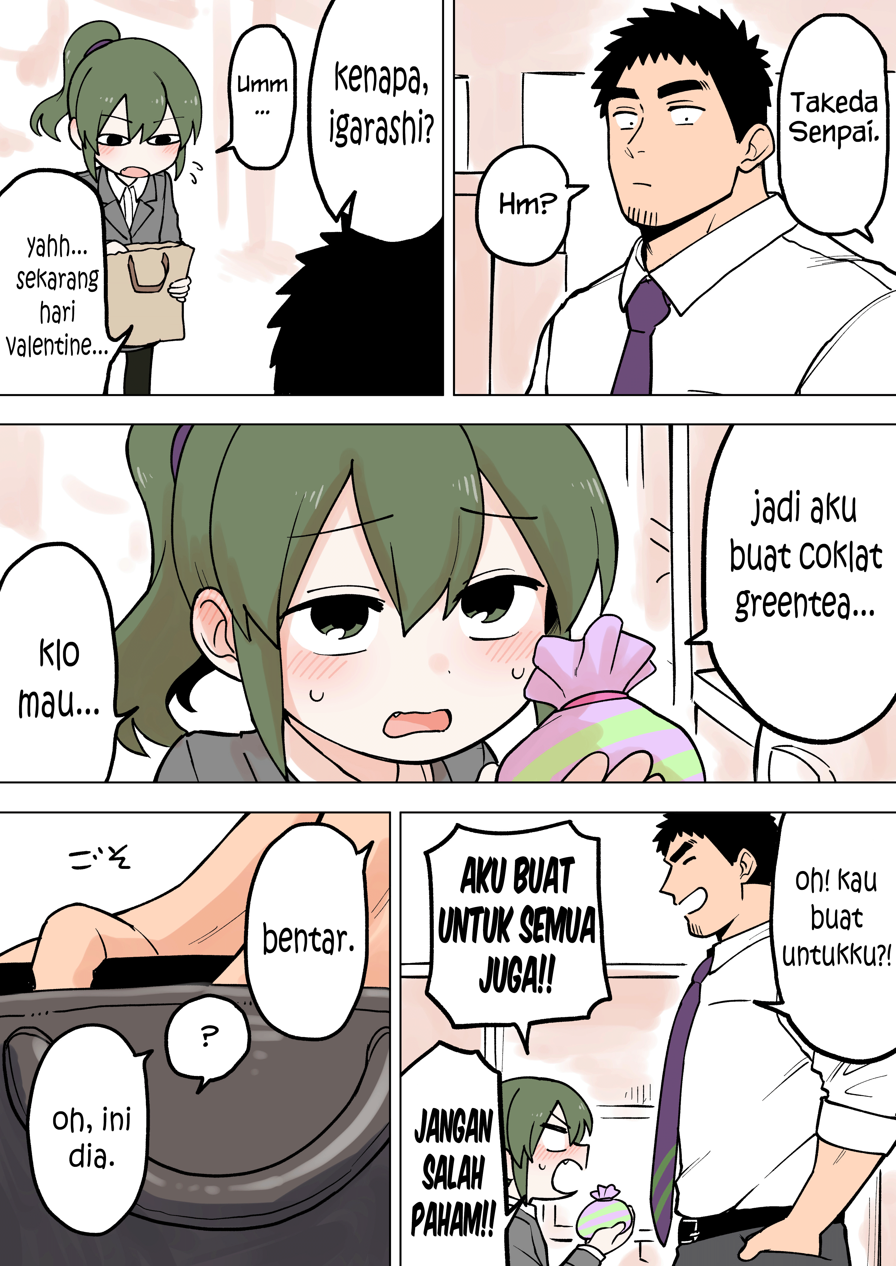 Senpai ga Uzai Kouhai no Hanashi Chapter 59 - halaman 2