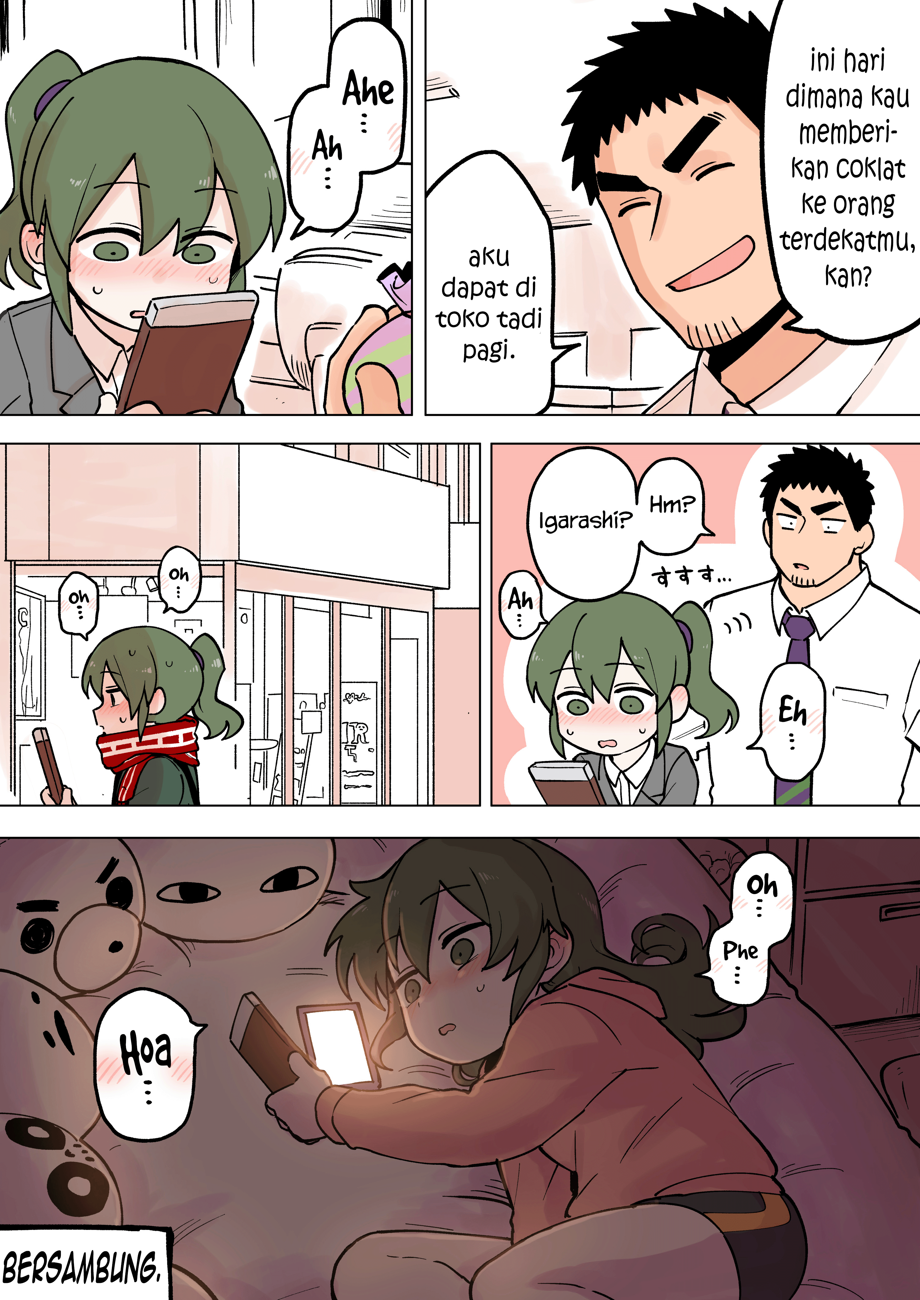 Senpai ga Uzai Kouhai no Hanashi Chapter 59 - halaman 4