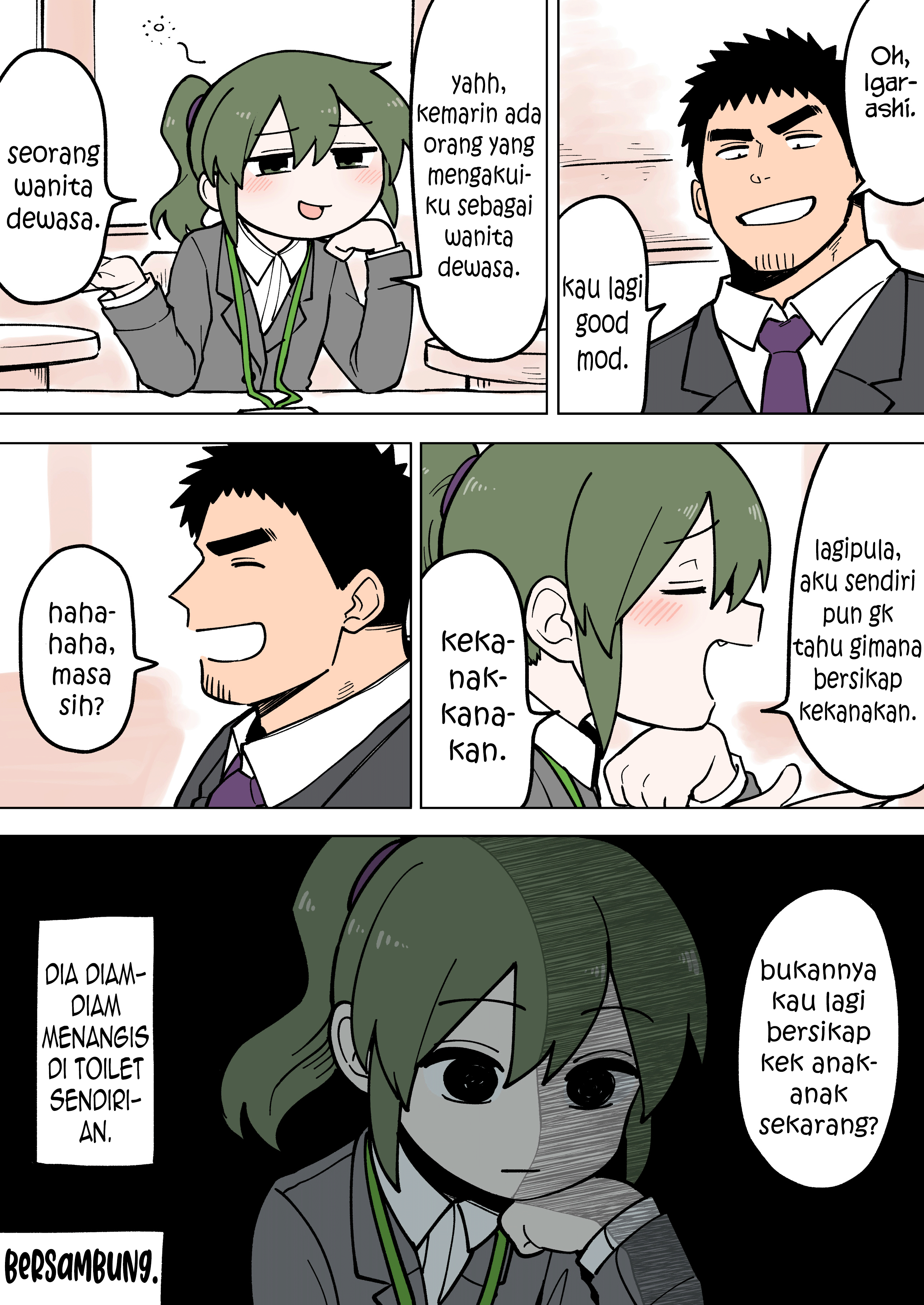 Senpai ga Uzai Kouhai no Hanashi Chapter 61 - halaman 4