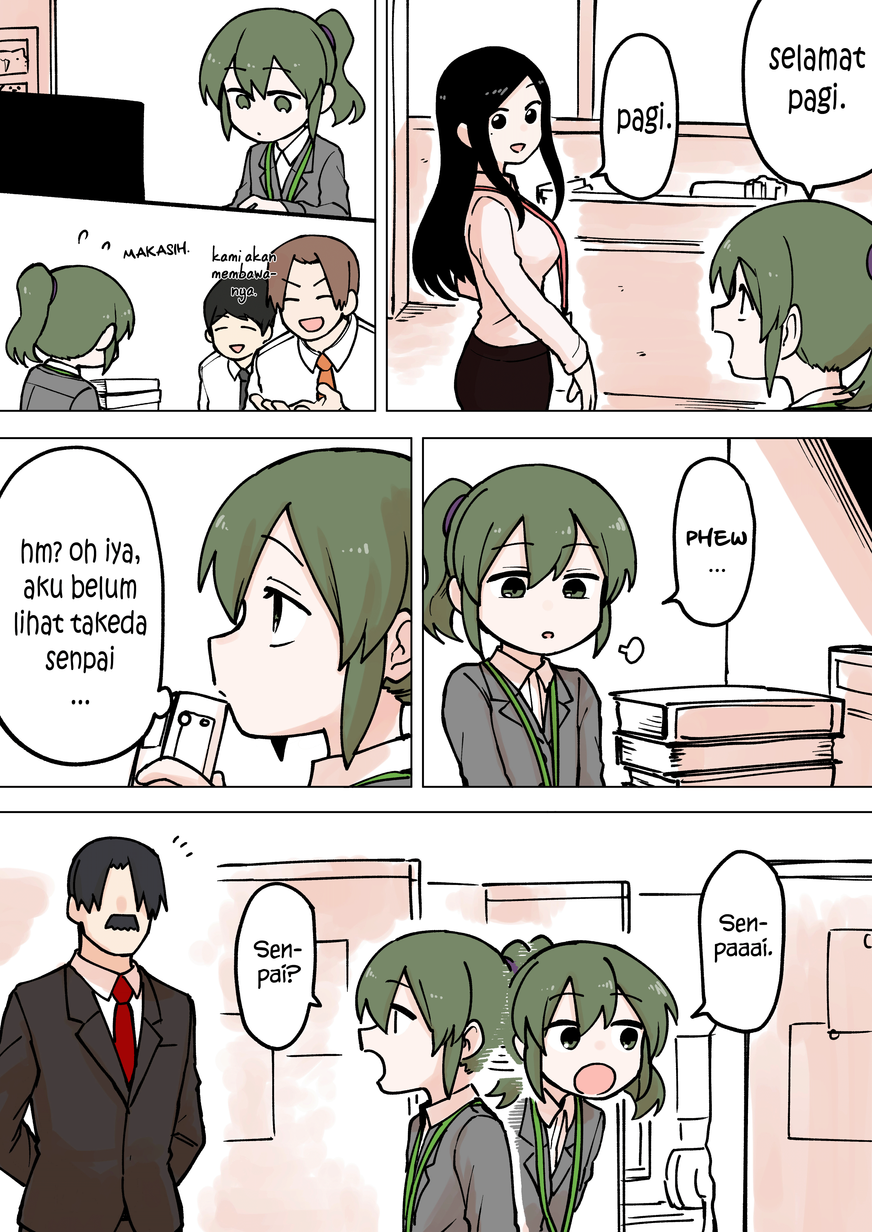 Senpai ga Uzai Kouhai no Hanashi Chapter 62 - halaman 1