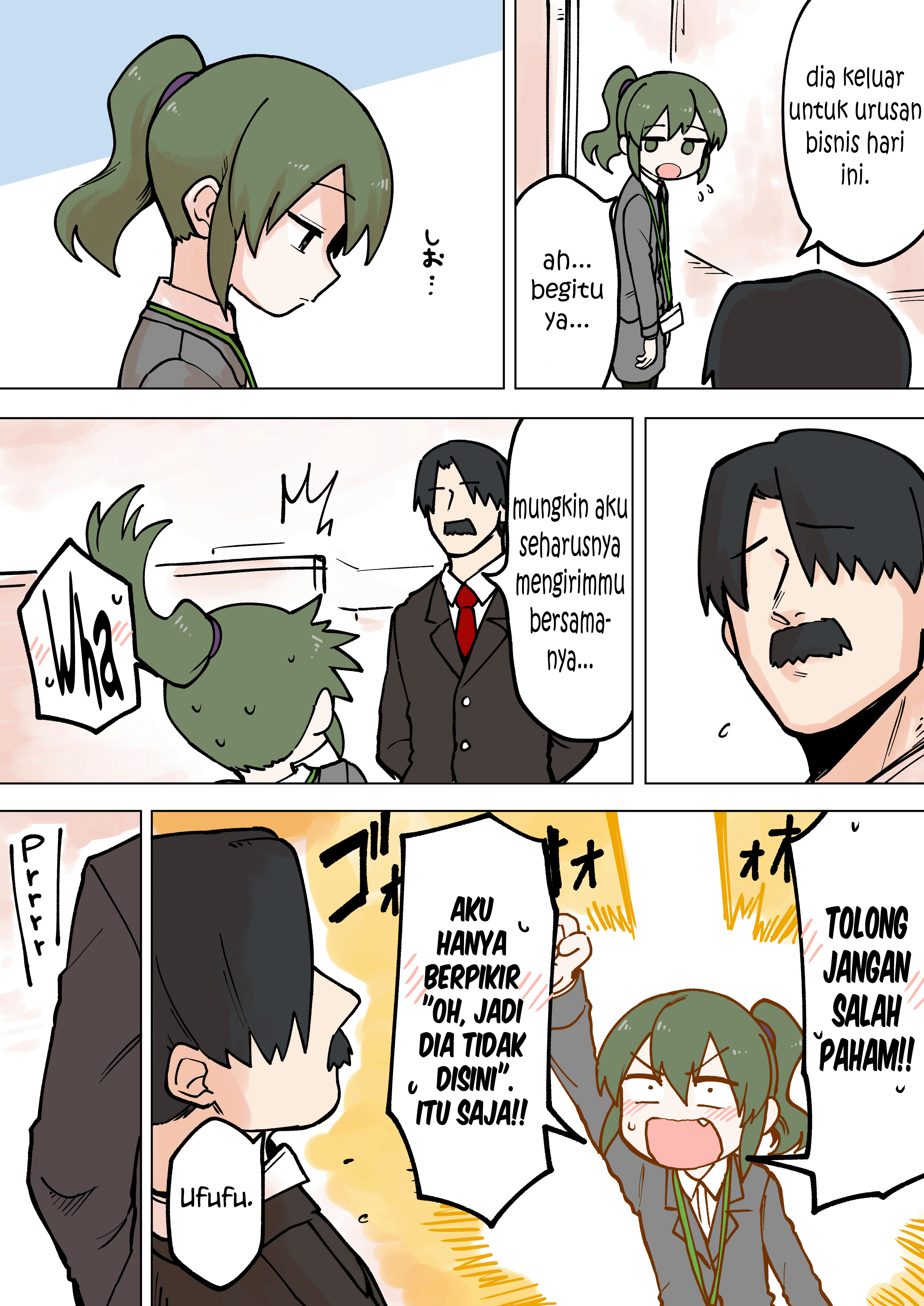 Senpai ga Uzai Kouhai no Hanashi Chapter 62 - halaman 2