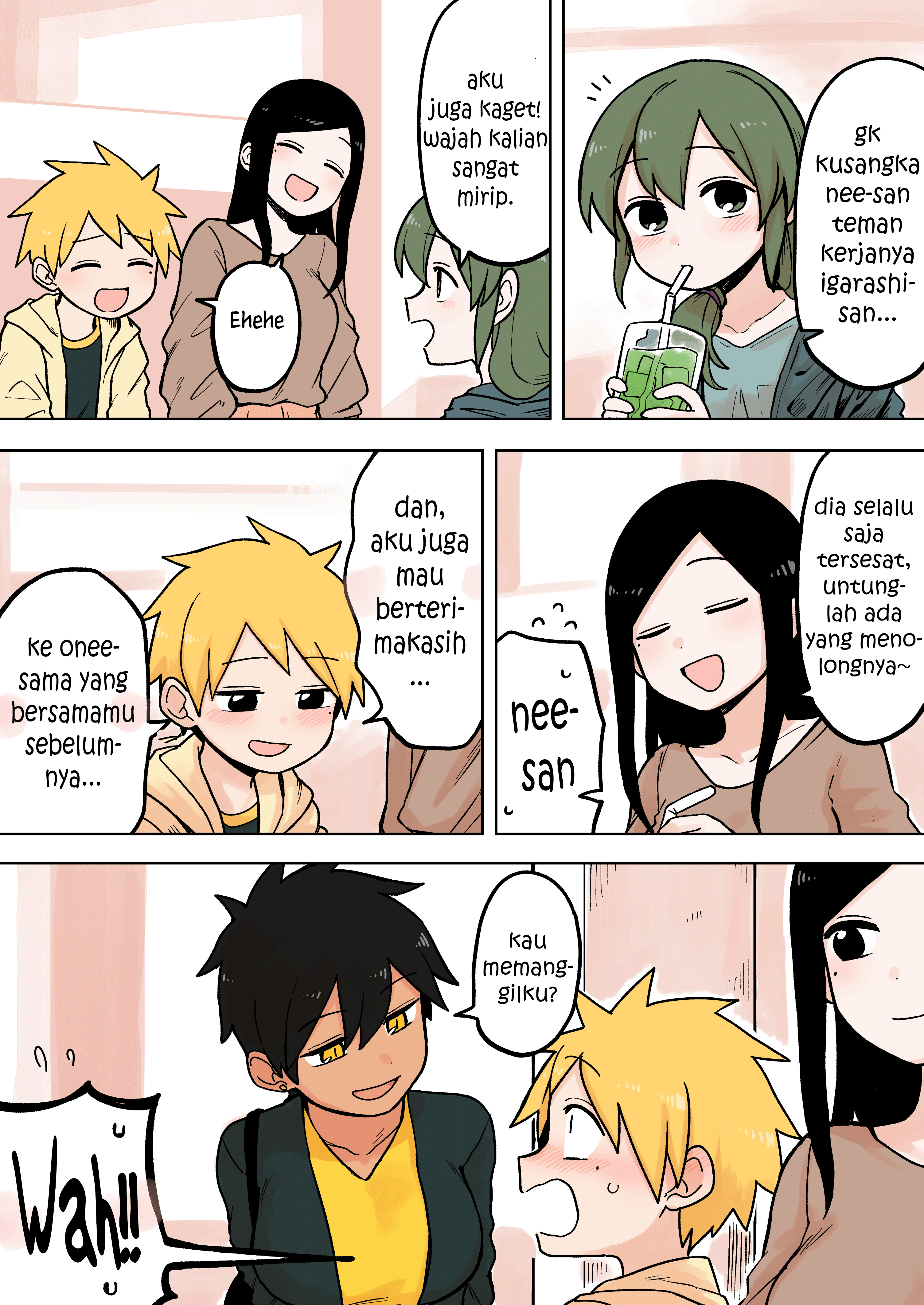 Senpai ga Uzai Kouhai no Hanashi Chapter 66 - halaman 1