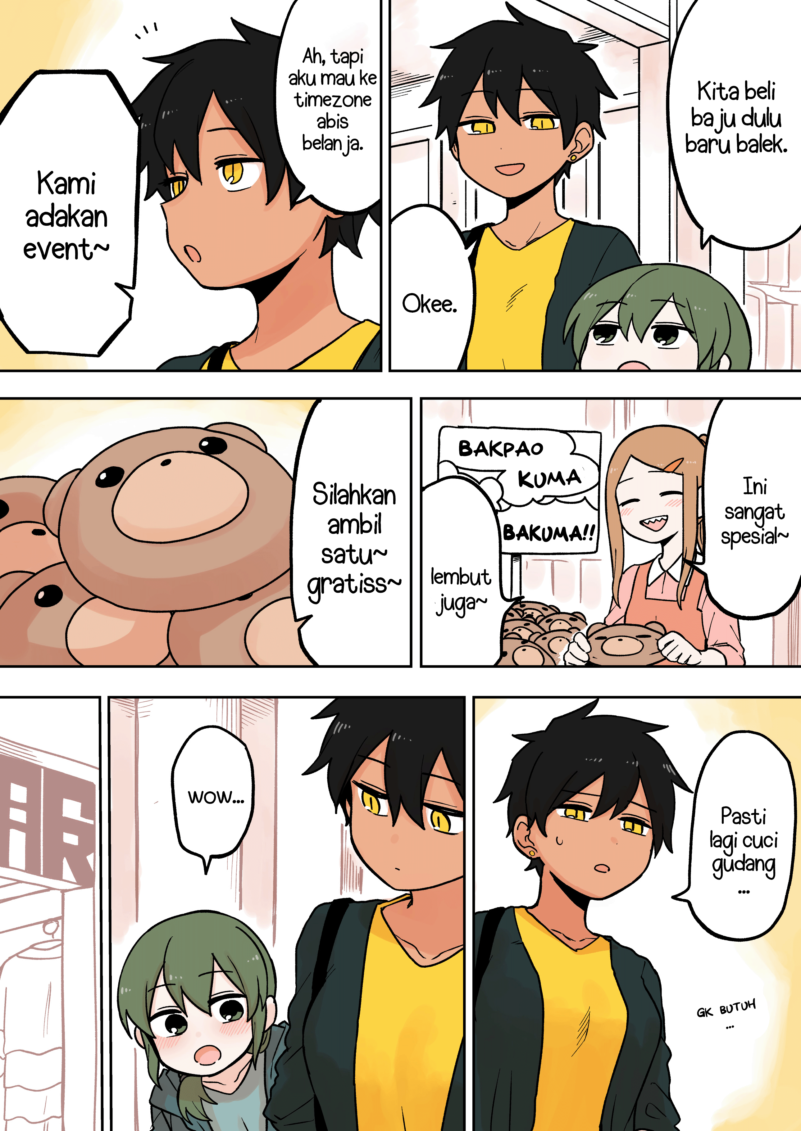 Senpai ga Uzai Kouhai no Hanashi Chapter 67 - halaman 2