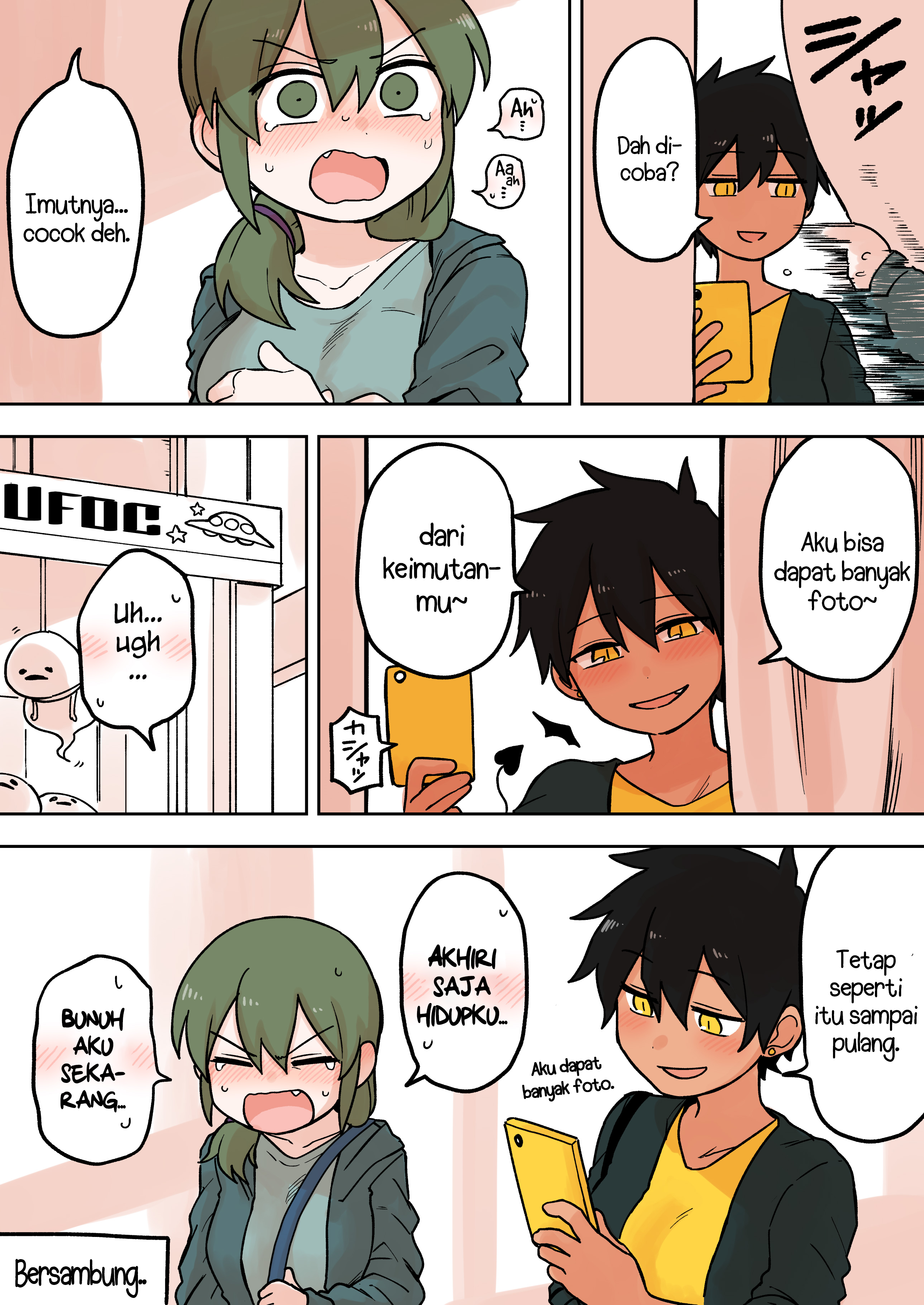 Senpai ga Uzai Kouhai no Hanashi Chapter 67 - halaman 5