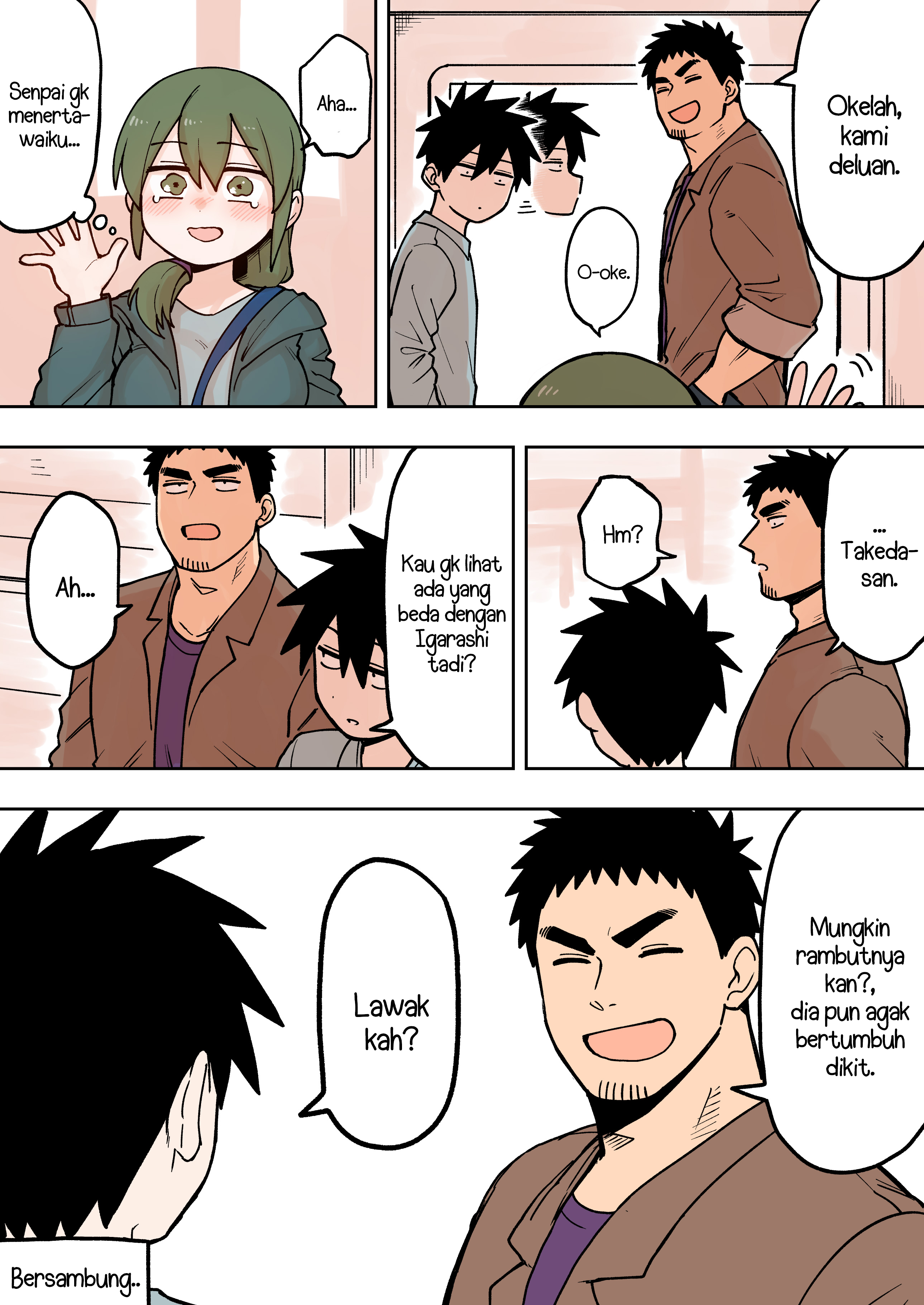 Senpai ga Uzai Kouhai no Hanashi Chapter 68 - halaman 5