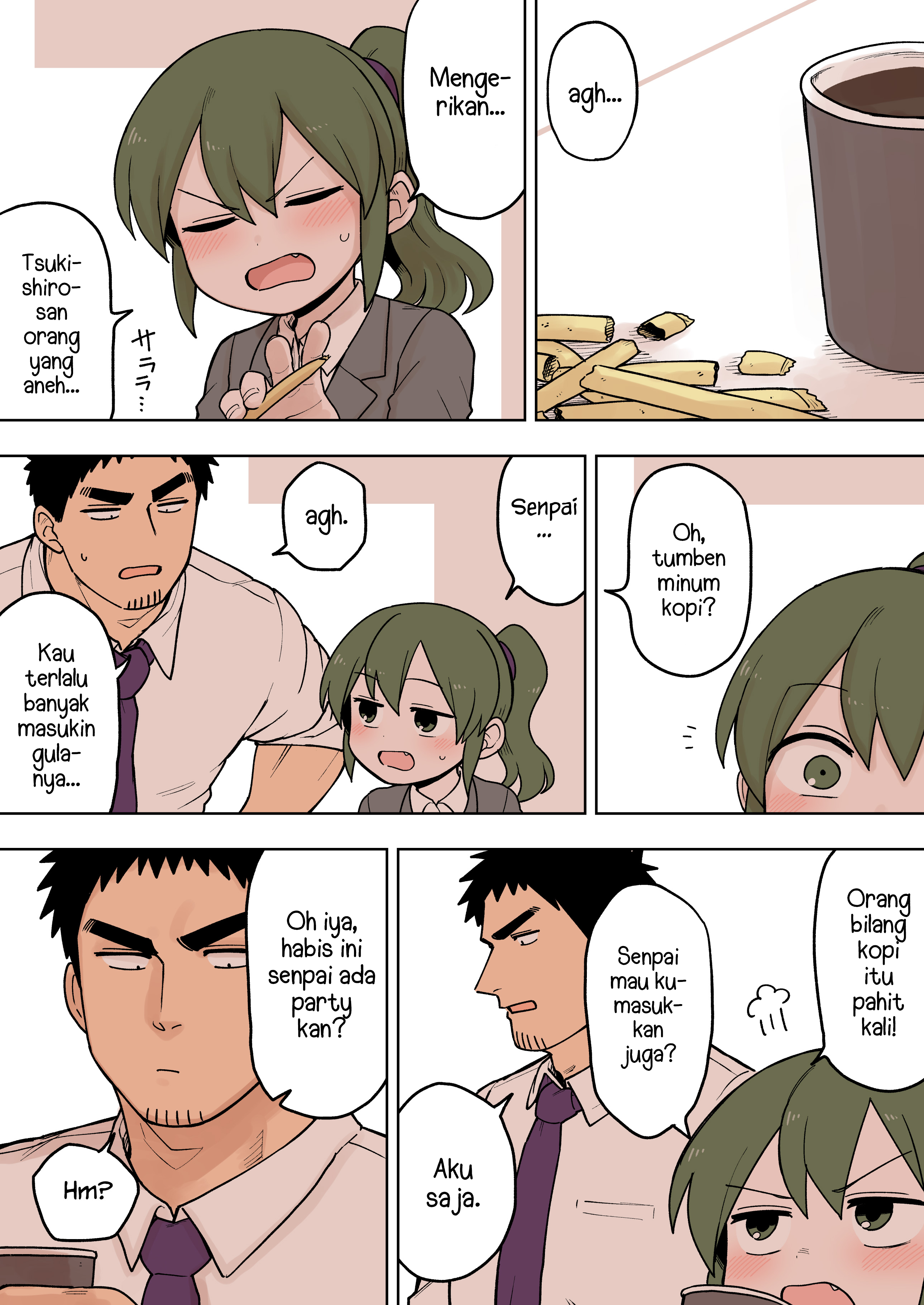 Senpai ga Uzai Kouhai no Hanashi Chapter 74 - halaman 2